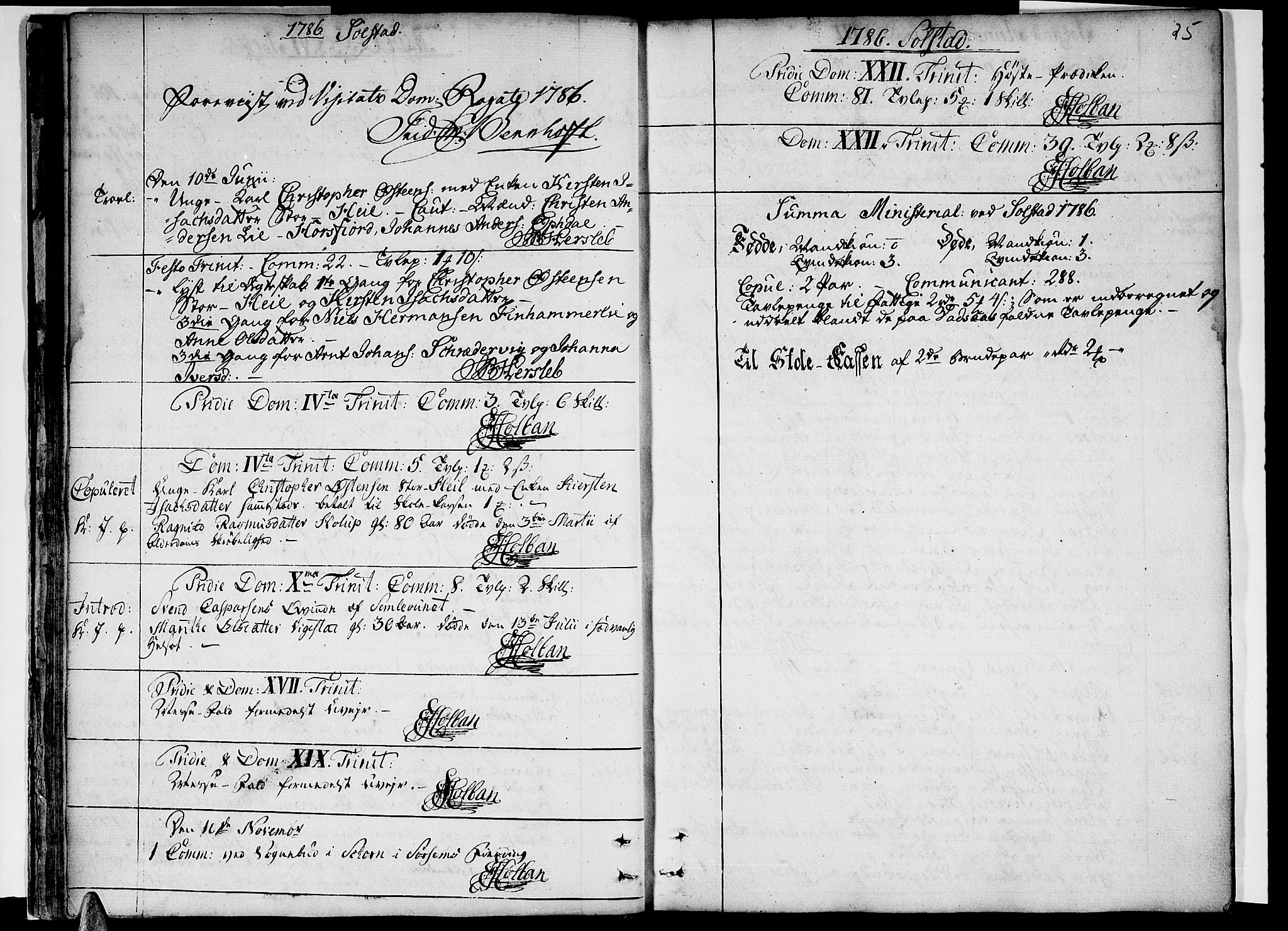 Ministerialprotokoller, klokkerbøker og fødselsregistre - Nordland, AV/SAT-A-1459/811/L0164: Parish register (official) no. 811A02, 1752-1819, p. 25