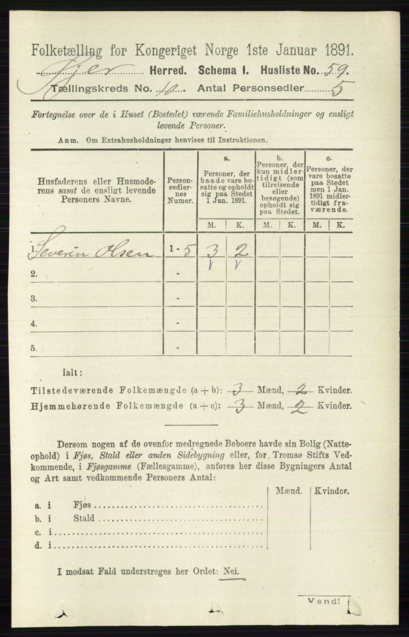 RA, 1891 census for 0521 Øyer, 1891, p. 3554