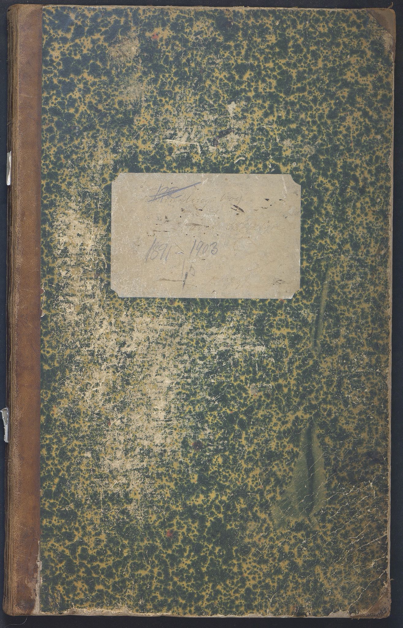 Davik kommune. Skulestyret, VLFK/K-14420.510/100/L0003: møtebok for Davik skulestyre, 1891-1903