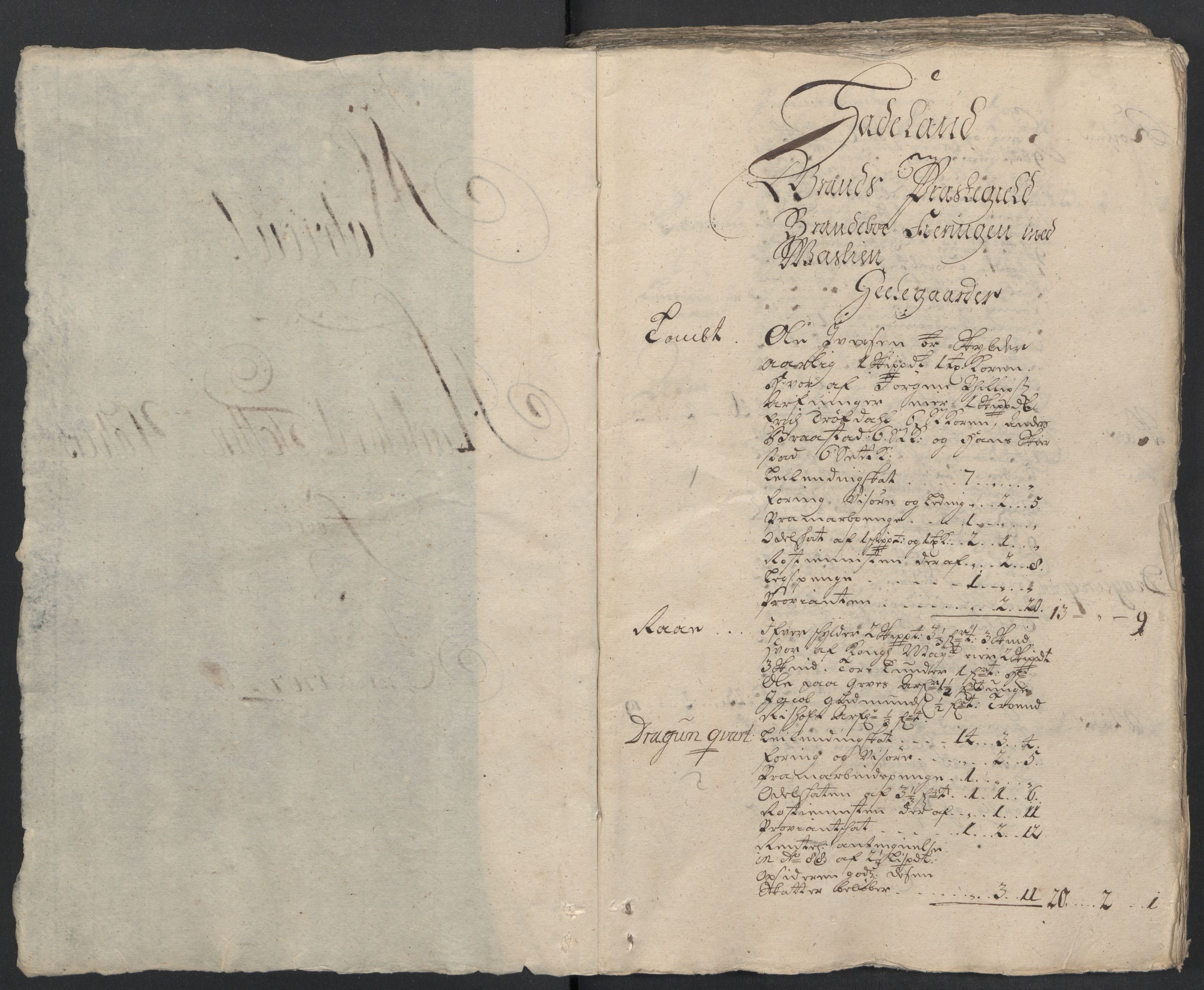 Rentekammeret inntil 1814, Reviderte regnskaper, Fogderegnskap, RA/EA-4092/R18/L1305: Fogderegnskap Hadeland, Toten og Valdres, 1707-1708, p. 47