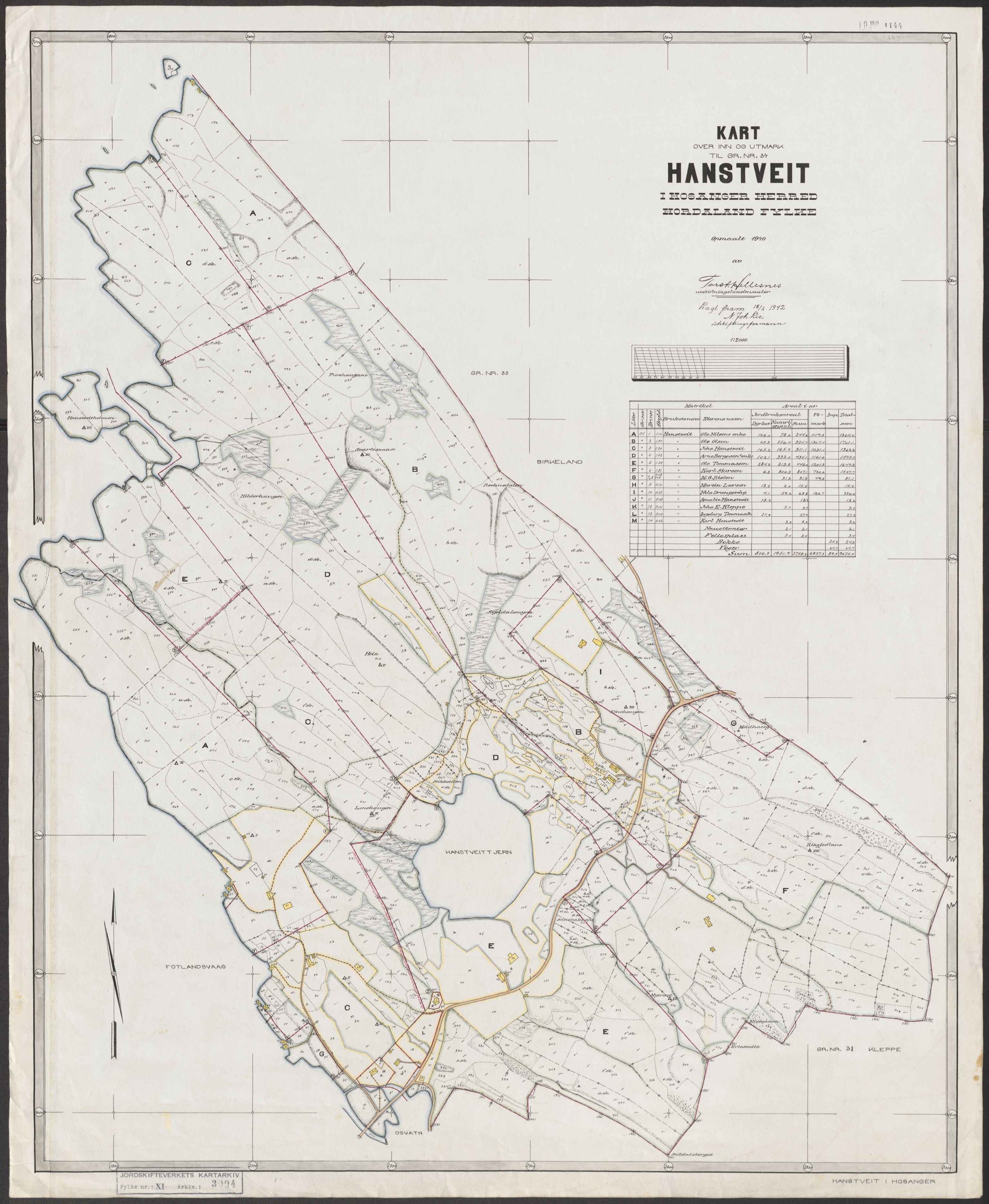 Jordskifteverkets kartarkiv, RA/S-3929/T, 1859-1988, p. 3509