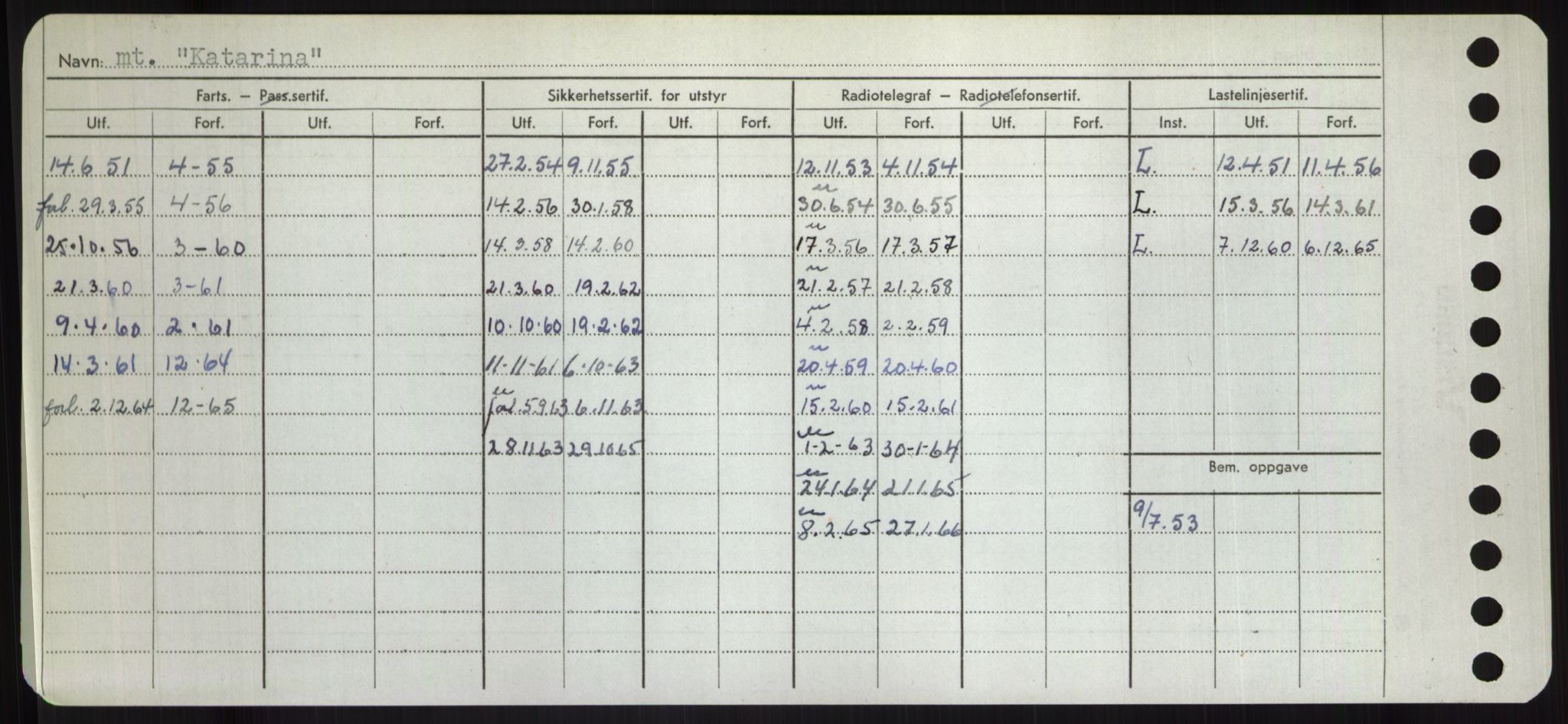 Sjøfartsdirektoratet med forløpere, Skipsmålingen, AV/RA-S-1627/H/Hd/L0020: Fartøy, K-Kon, p. 172