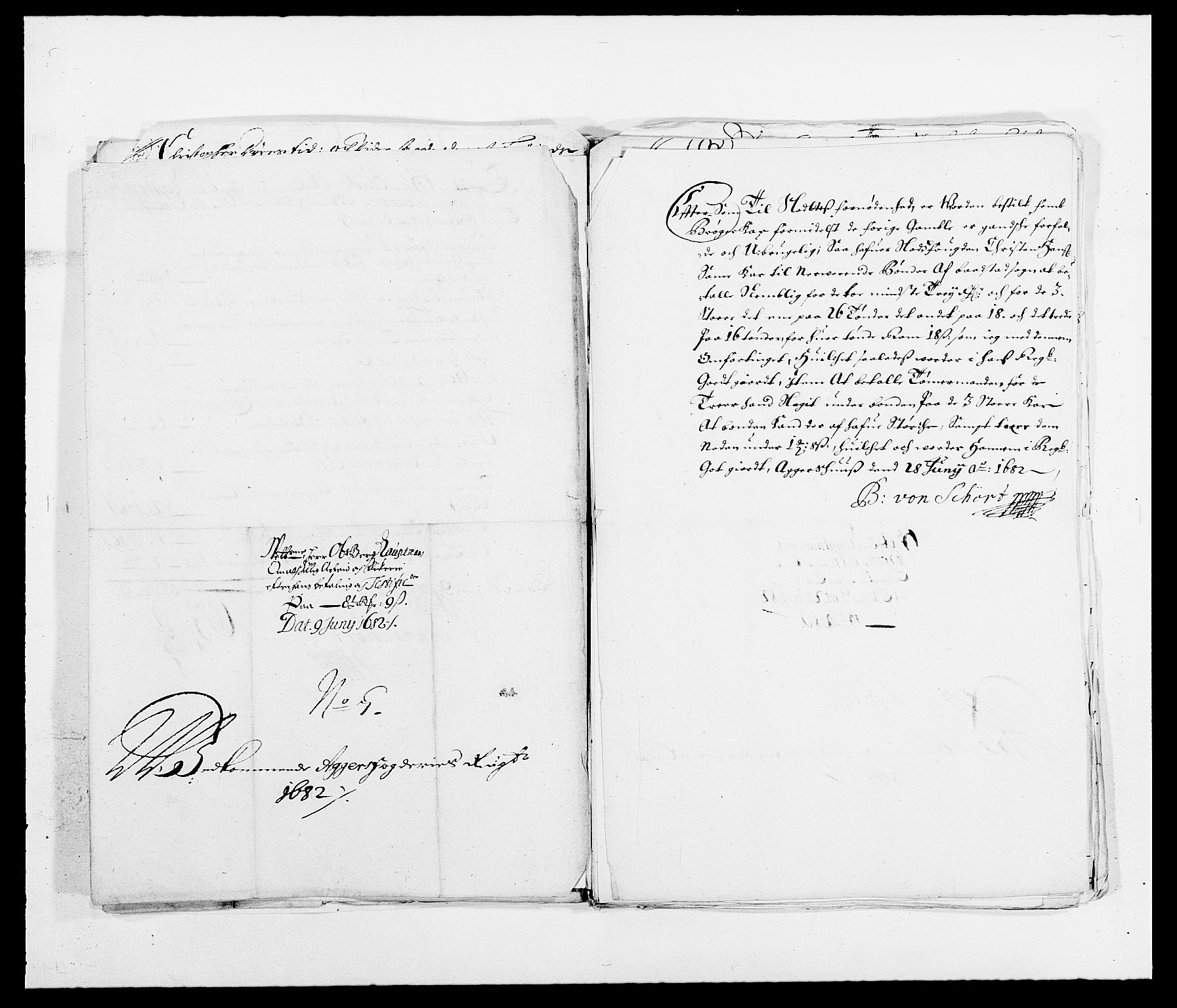 Rentekammeret inntil 1814, Reviderte regnskaper, Fogderegnskap, AV/RA-EA-4092/R08/L0424: Fogderegnskap Aker, 1682-1689, p. 12