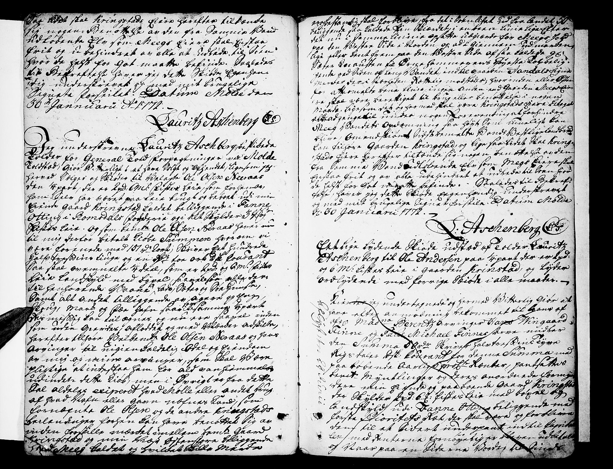 Romsdal sorenskriveri, SAT/A-4149/1/2/2C/L0004: Mortgage book no. 4, 1769-1790, p. 50