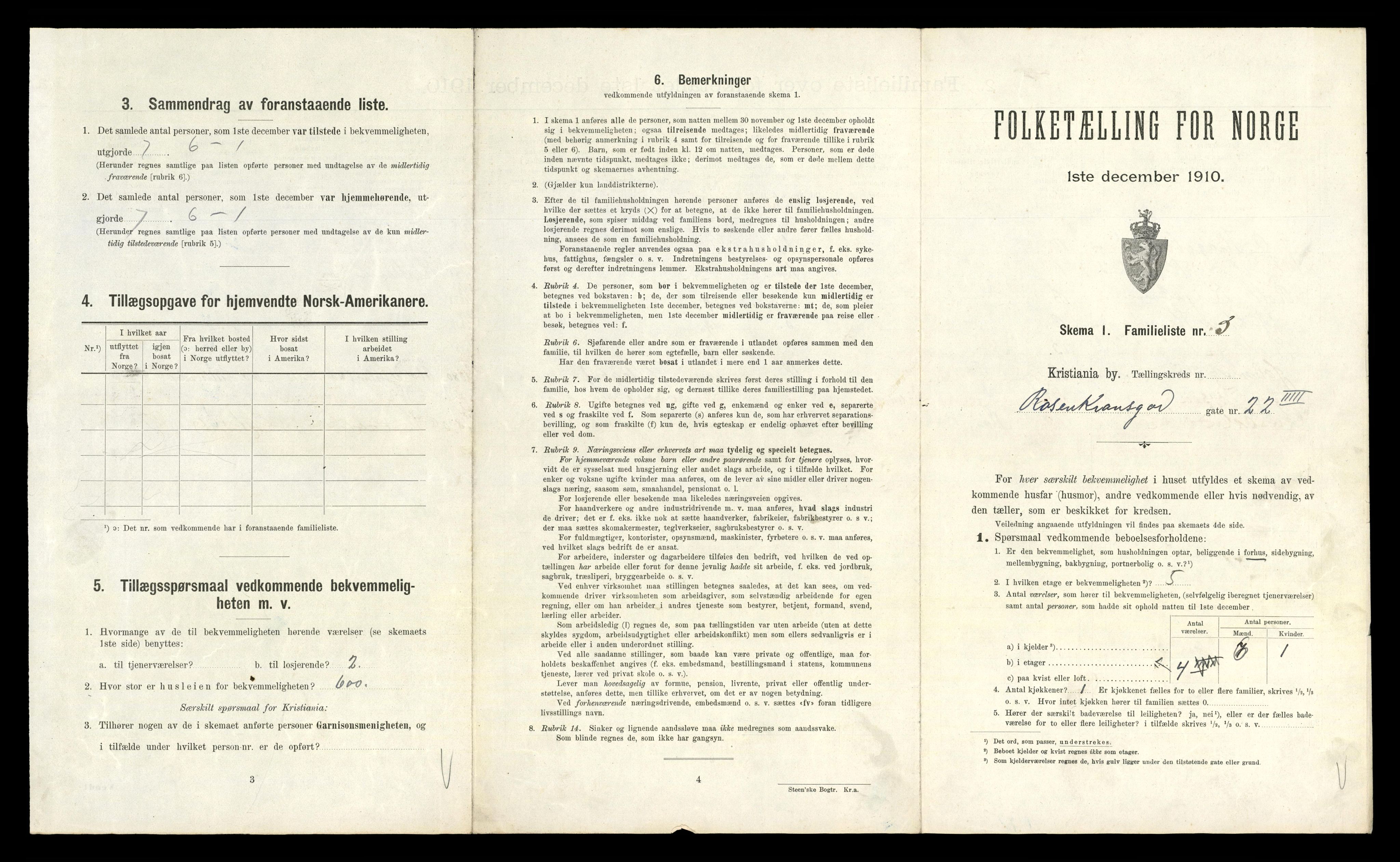 RA, 1910 census for Kristiania, 1910, p. 81523