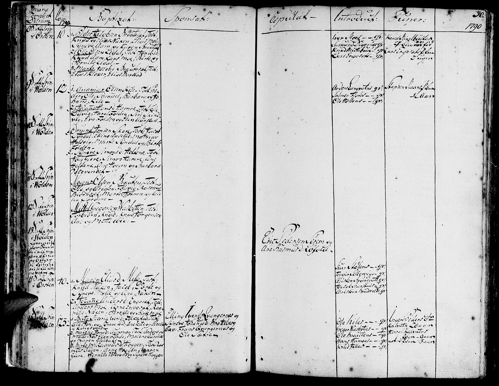 Ministerialprotokoller, klokkerbøker og fødselsregistre - Møre og Romsdal, AV/SAT-A-1454/511/L0137: Parish register (official) no. 511A04, 1787-1816, p. 30