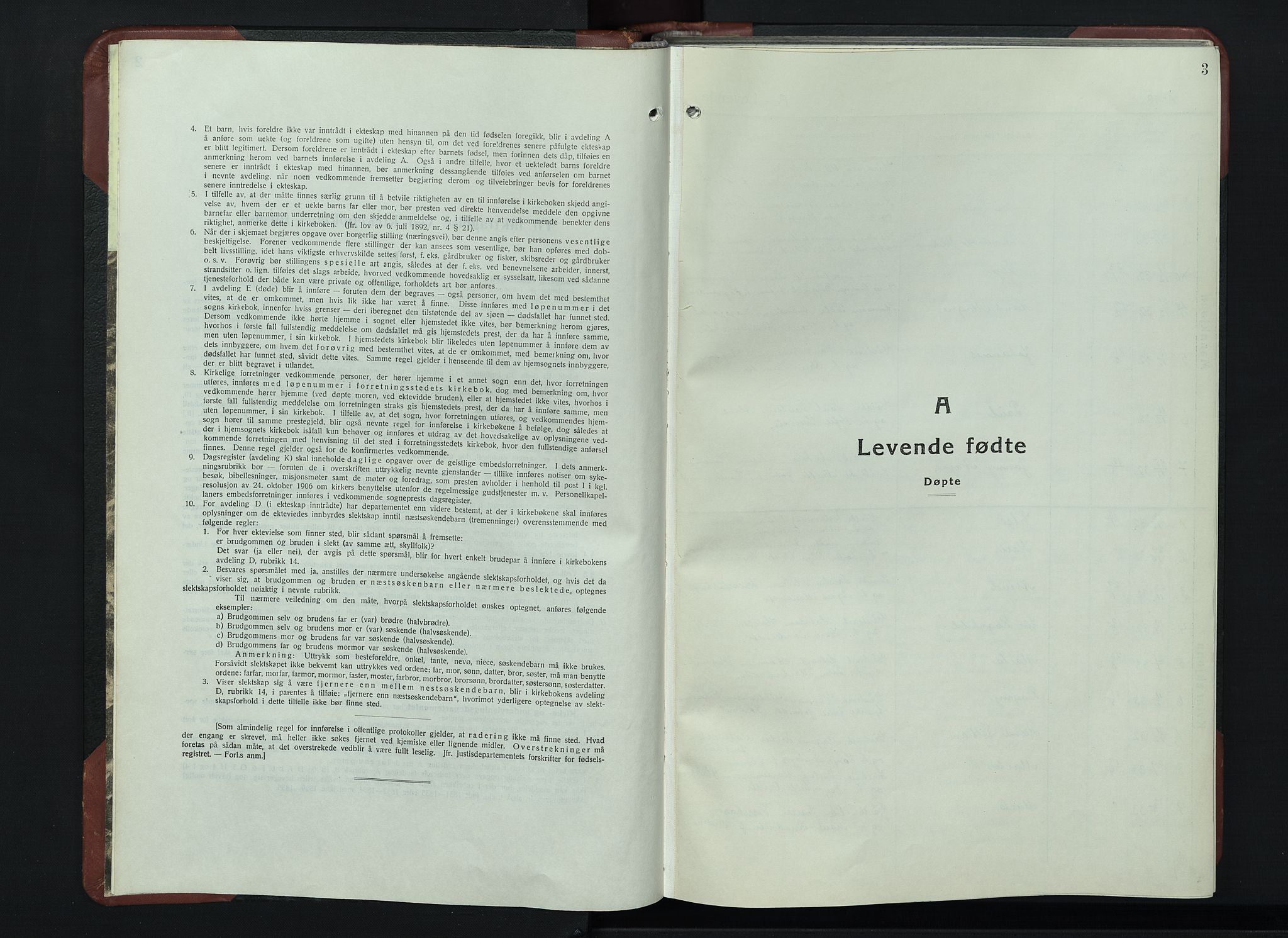 Sør-Fron prestekontor, AV/SAH-PREST-010/H/Ha/Hab/L0006: Parish register (copy) no. 6, 1933-1948, p. 3