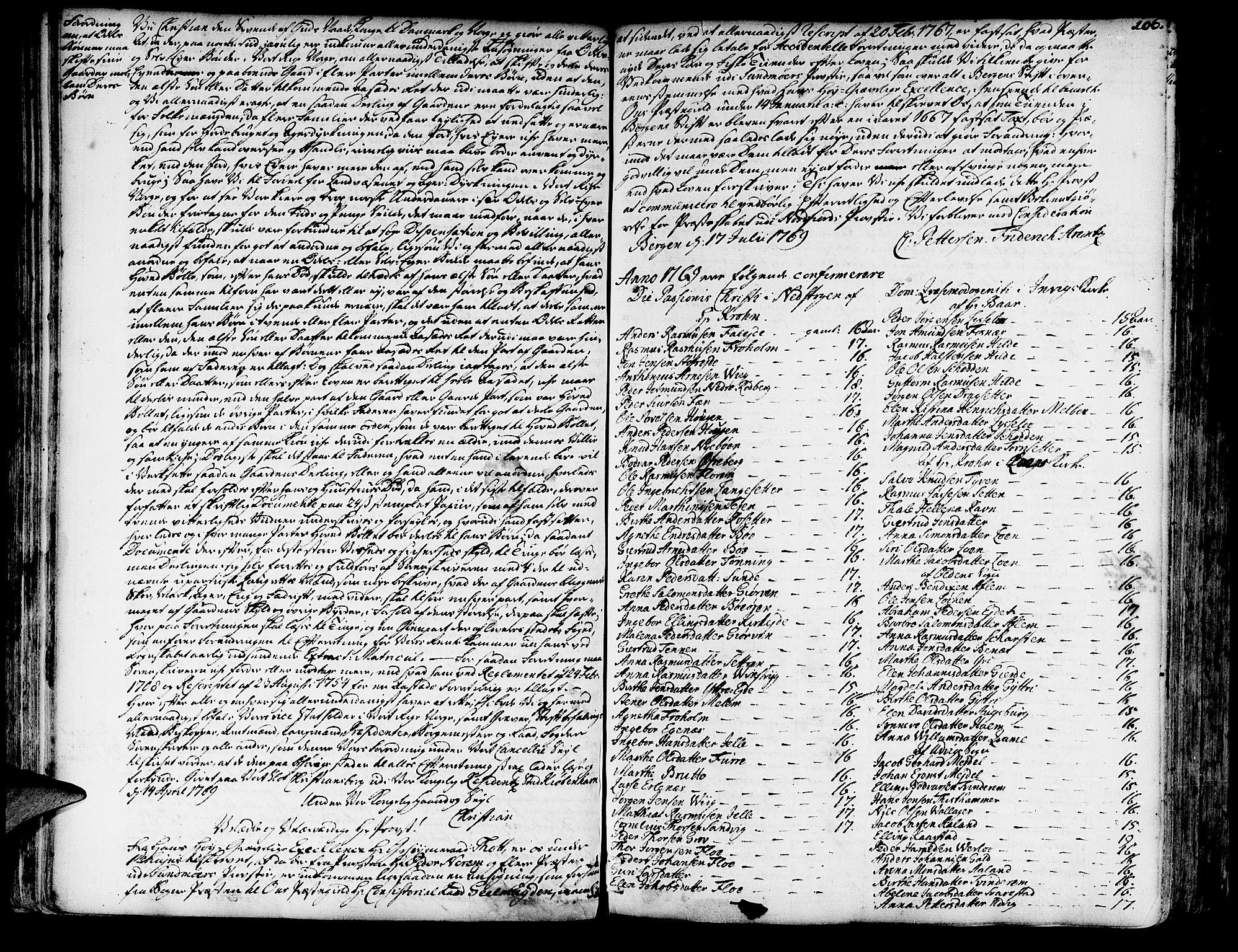 Innvik sokneprestembete, AV/SAB-A-80501/B/Bb/L0001: Other parish register no. 1, 1766-1814, p. 106