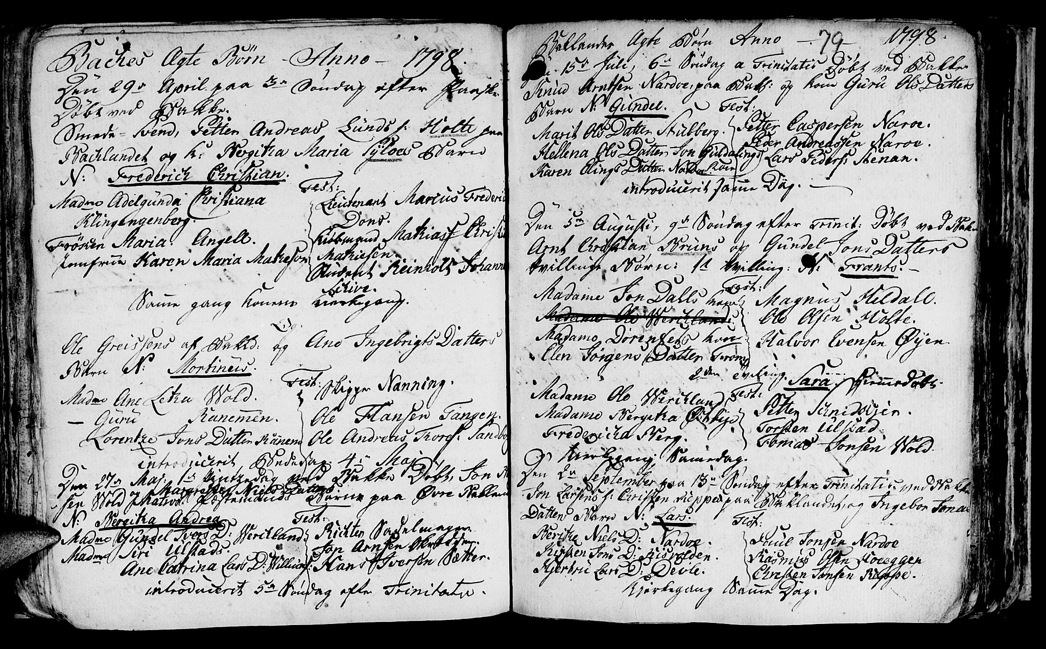 Ministerialprotokoller, klokkerbøker og fødselsregistre - Sør-Trøndelag, SAT/A-1456/604/L0218: Parish register (copy) no. 604C01, 1754-1819, p. 79