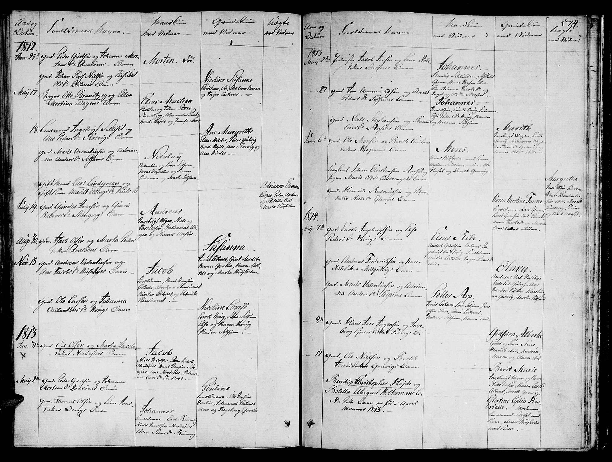 Ministerialprotokoller, klokkerbøker og fødselsregistre - Nord-Trøndelag, SAT/A-1458/780/L0633: Parish register (official) no. 780A02 /2, 1806-1814, p. 74