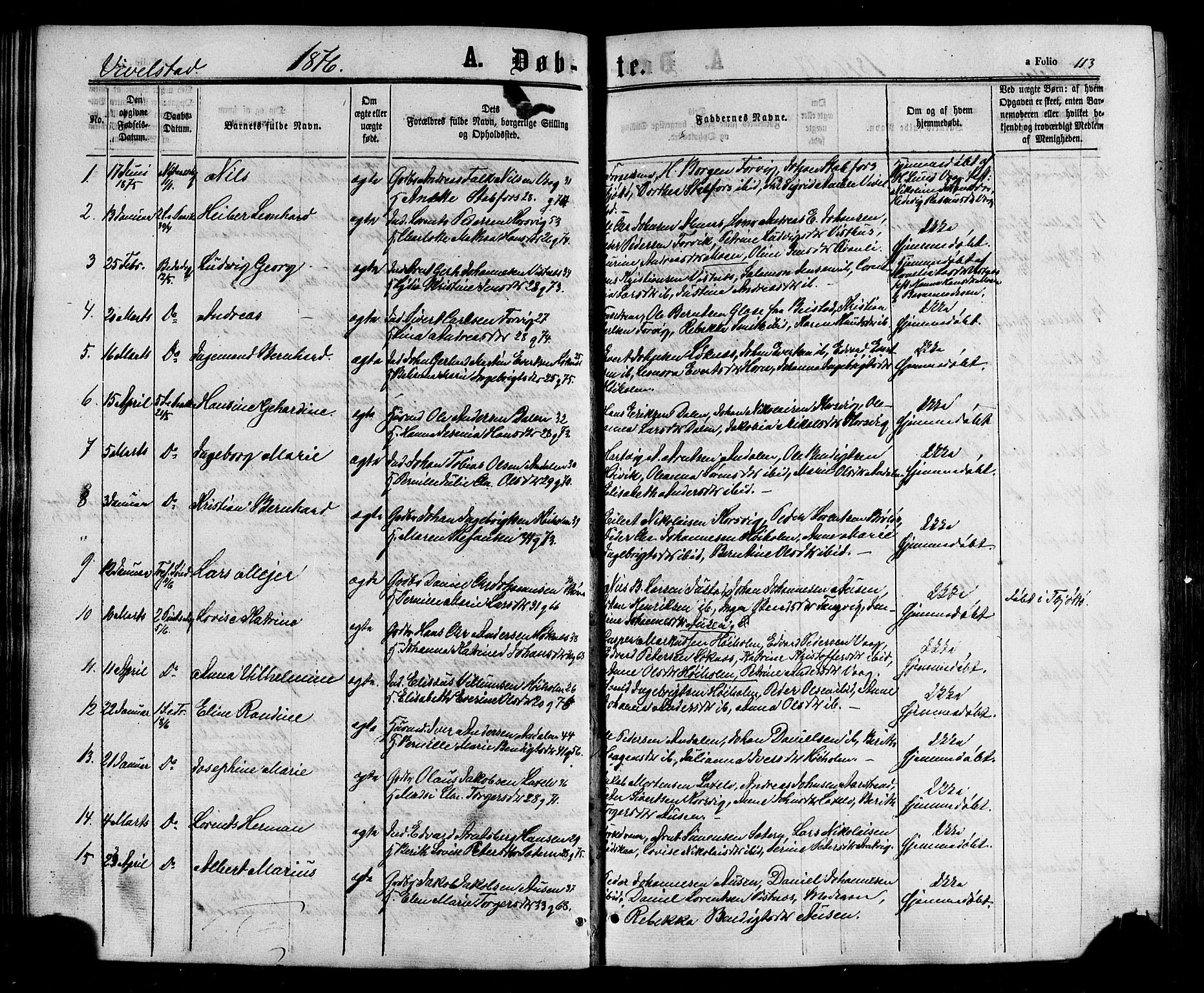 Ministerialprotokoller, klokkerbøker og fødselsregistre - Nordland, AV/SAT-A-1459/817/L0262: Parish register (official) no. 817A03 /2, 1867-1877, p. 113