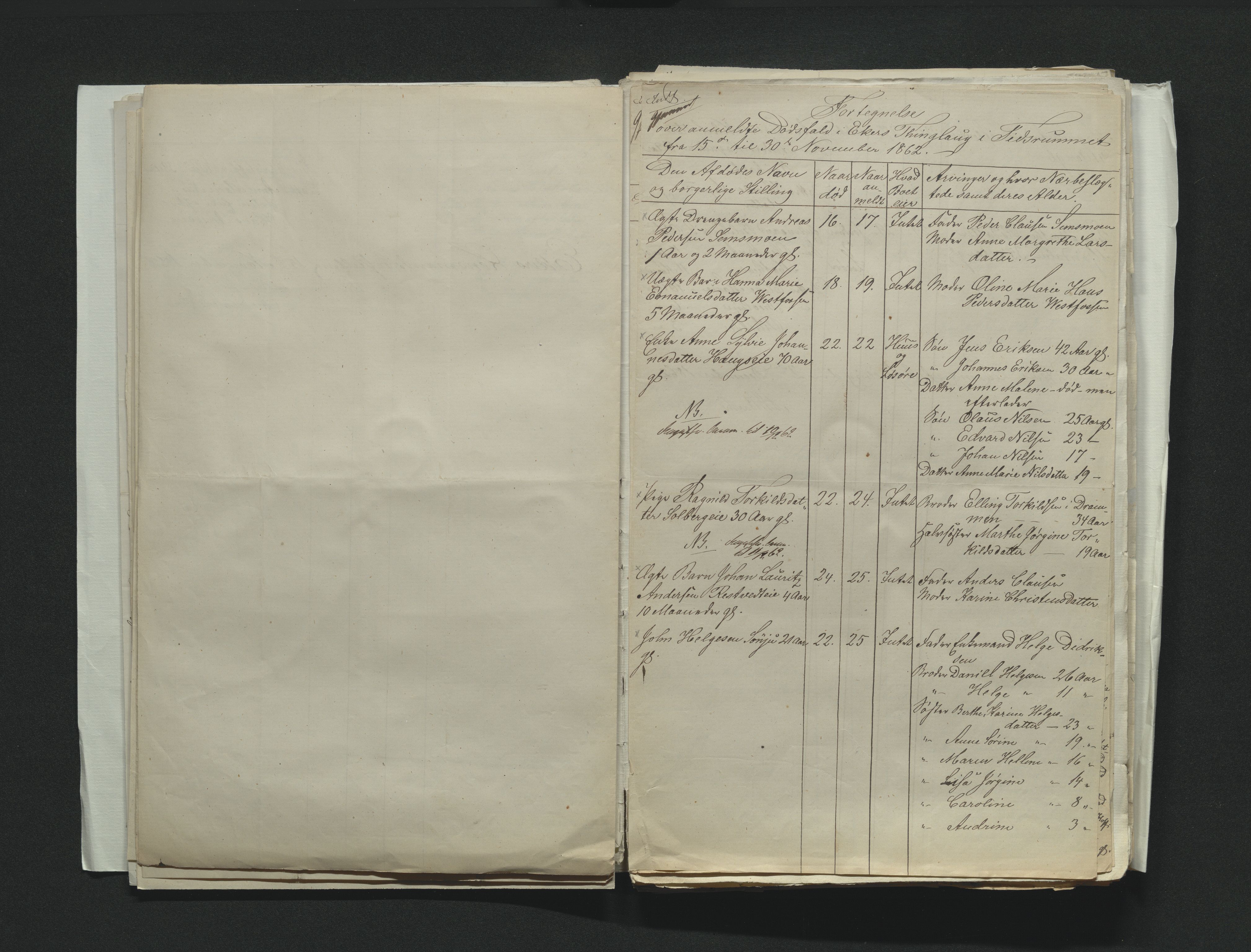 Eiker, Modum og Sigdal sorenskriveri, AV/SAKO-A-123/H/Ha/Hab/L0011: Dødsfallsmeldinger, 1862-1865, p. 48