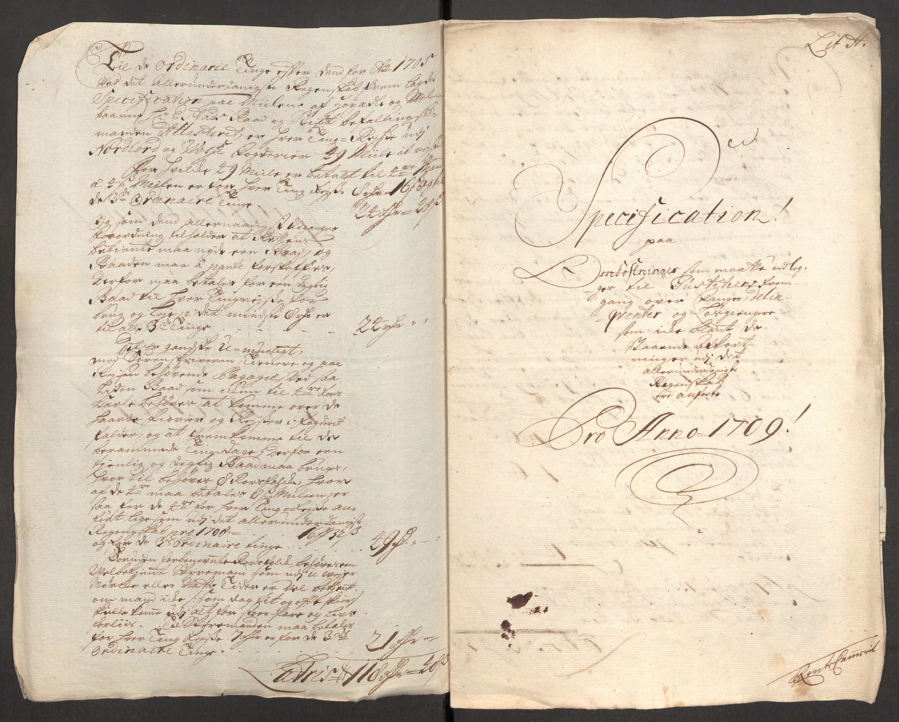 Rentekammeret inntil 1814, Reviderte regnskaper, Fogderegnskap, AV/RA-EA-4092/R51/L3190: Fogderegnskap Nordhordland og Voss, 1709, p. 242