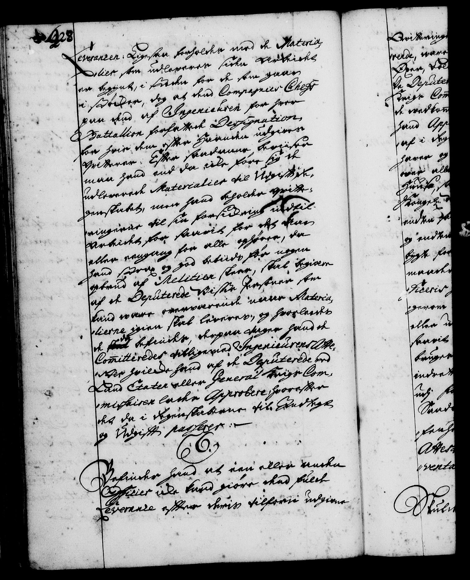 Rentekammeret, Kammerkanselliet, RA/EA-3111/G/Gg/Ggi/L0001: Norsk instruksjonsprotokoll med register (merket RK 53.34), 1720-1729, p. 428