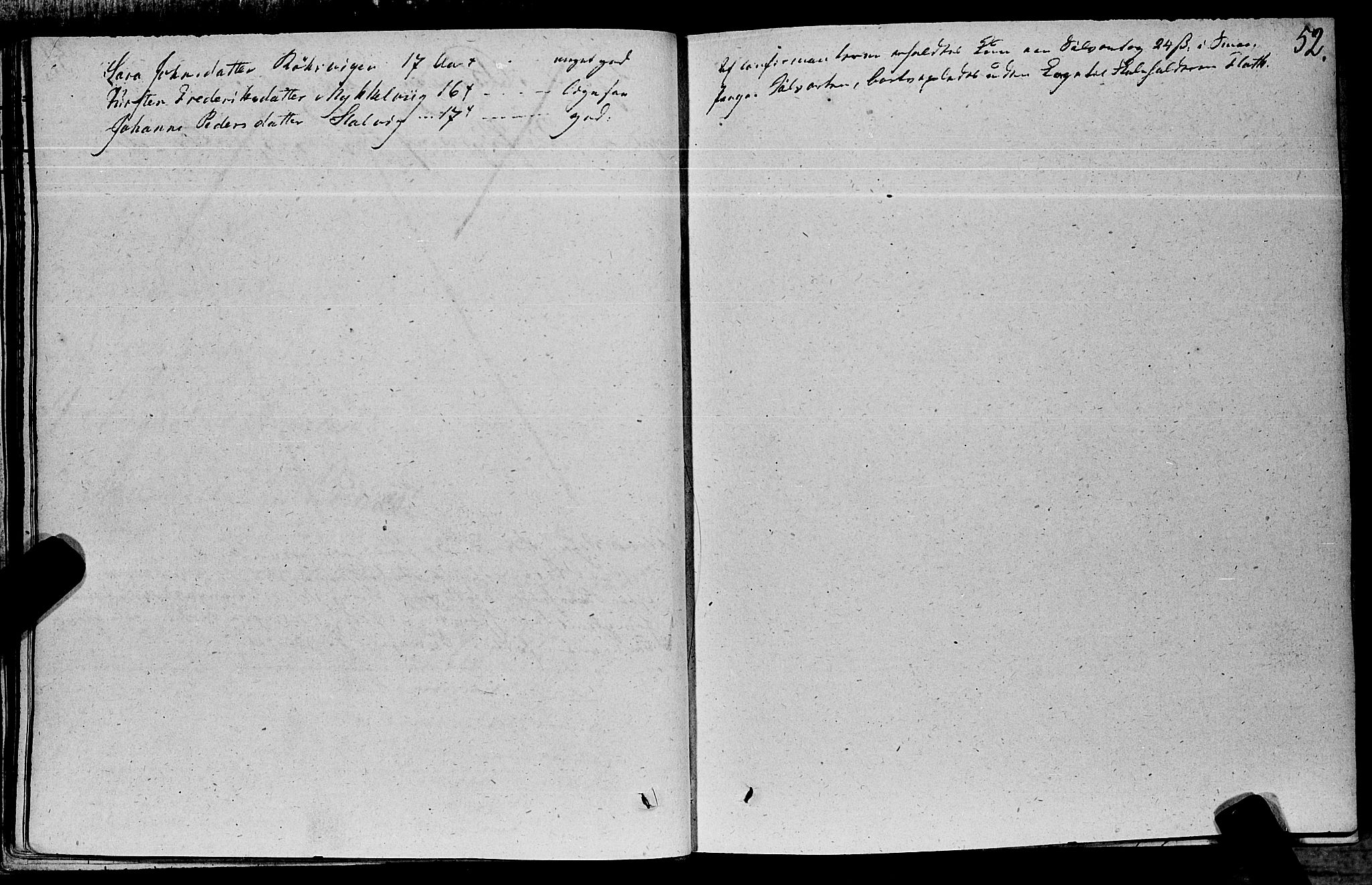 Ministerialprotokoller, klokkerbøker og fødselsregistre - Nord-Trøndelag, SAT/A-1458/762/L0538: Parish register (official) no. 762A02 /1, 1833-1879, p. 52