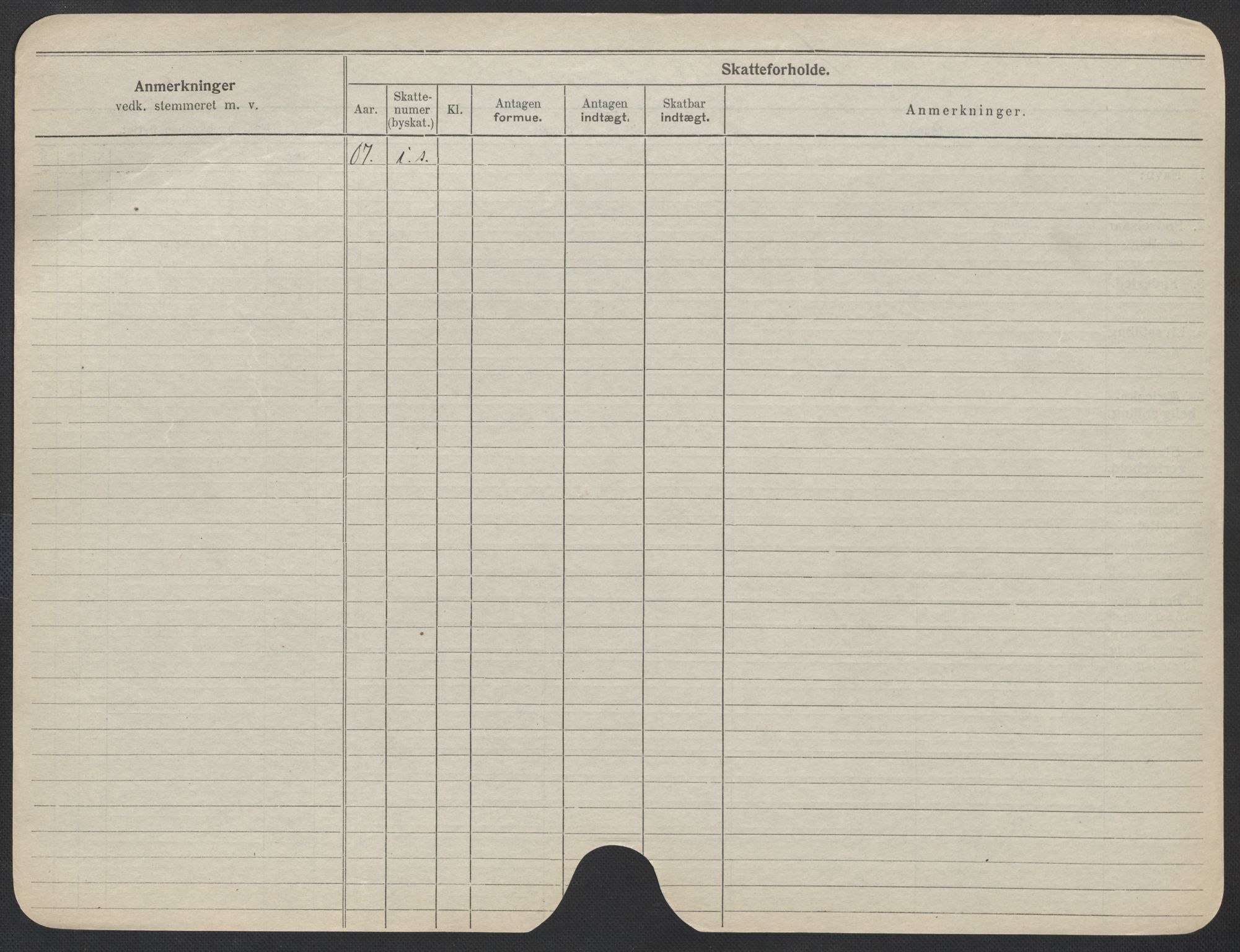 Oslo folkeregister, Registerkort, AV/SAO-A-11715/F/Fa/Fac/L0013: Kvinner, 1906-1914, p. 728b