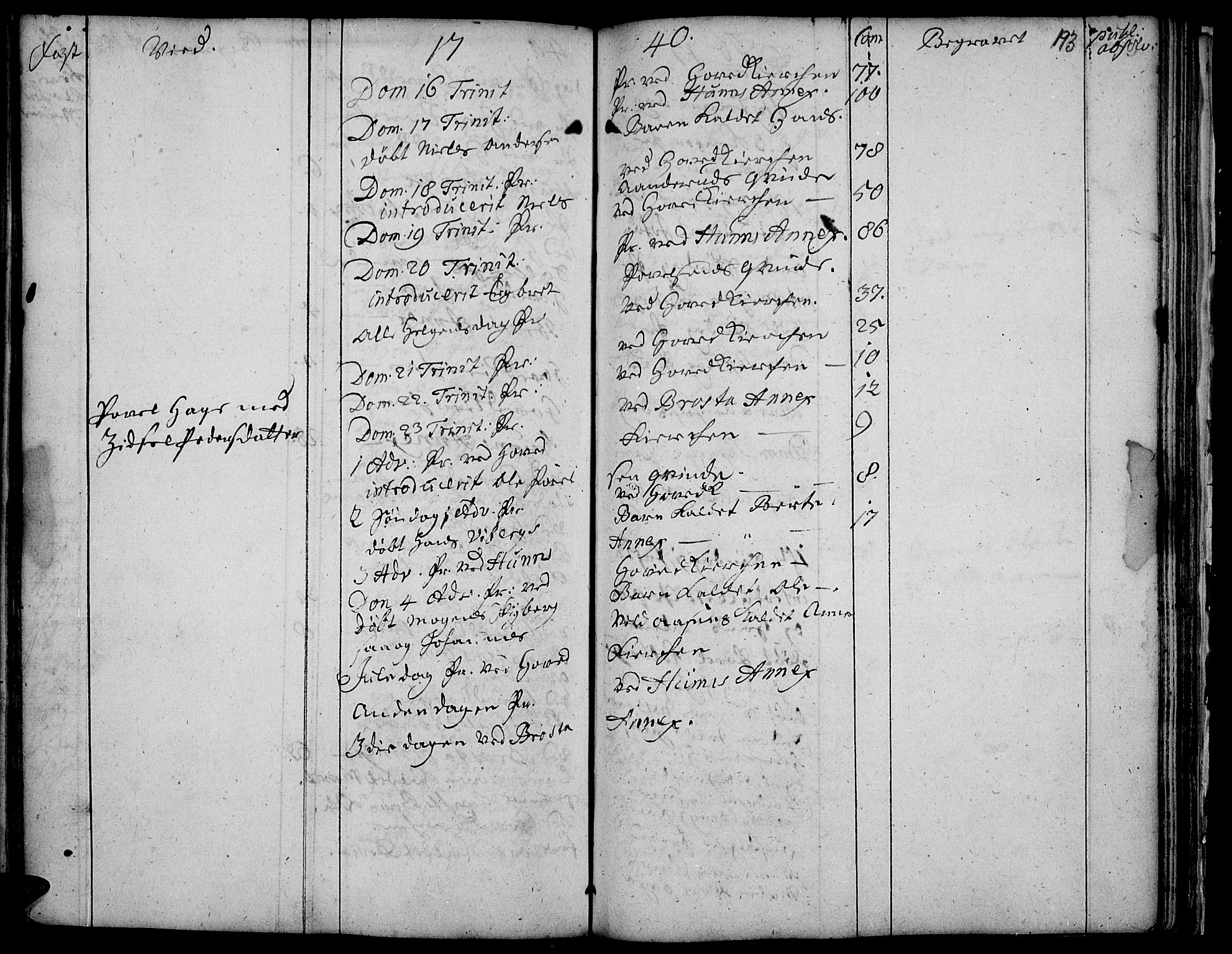 Vardal prestekontor, SAH/PREST-100/H/Ha/Haa/L0001: Parish register (official) no. 1, 1706-1748, p. 193