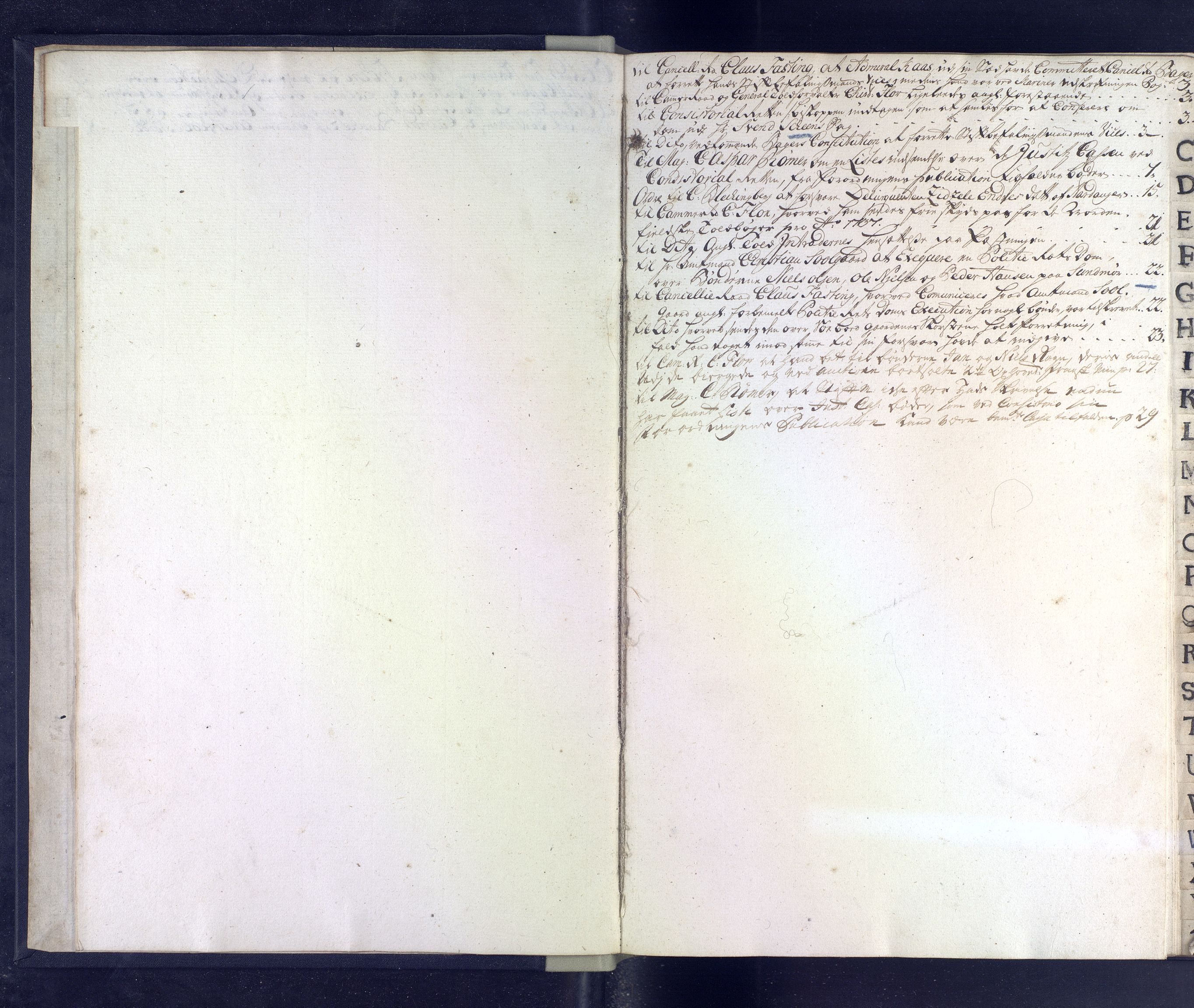 Stiftamtmannen i Bergen, SAB/A-100006/B/Ba/L0017: Lnr.67, 1736-1738
