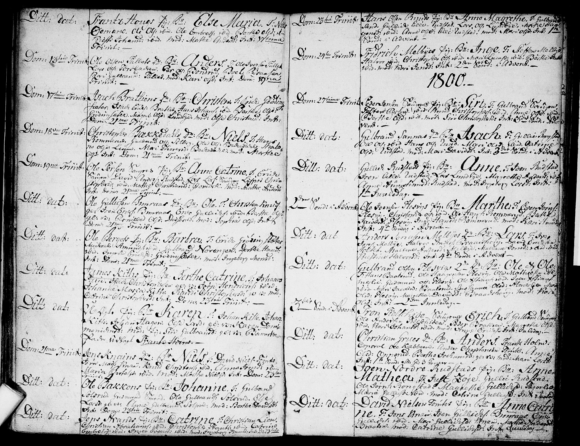 Hurdal prestekontor Kirkebøker, AV/SAO-A-10889/F/Fa/L0001: Parish register (official) no. I 1, 1777-1812, p. 83