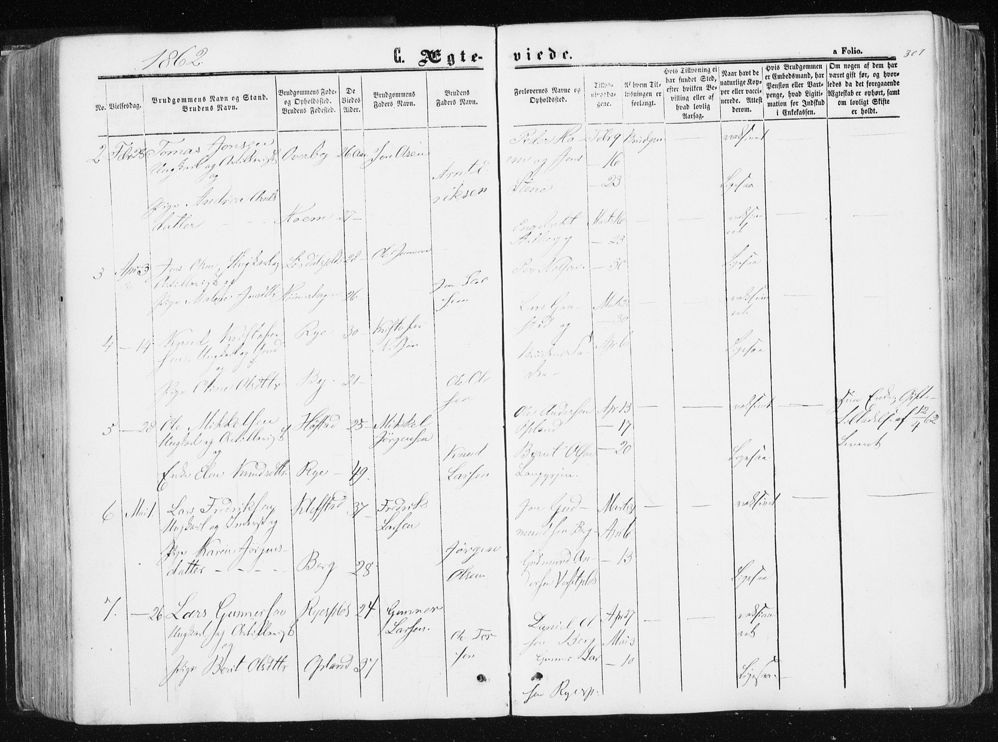 Ministerialprotokoller, klokkerbøker og fødselsregistre - Sør-Trøndelag, AV/SAT-A-1456/612/L0377: Parish register (official) no. 612A09, 1859-1877, p. 307