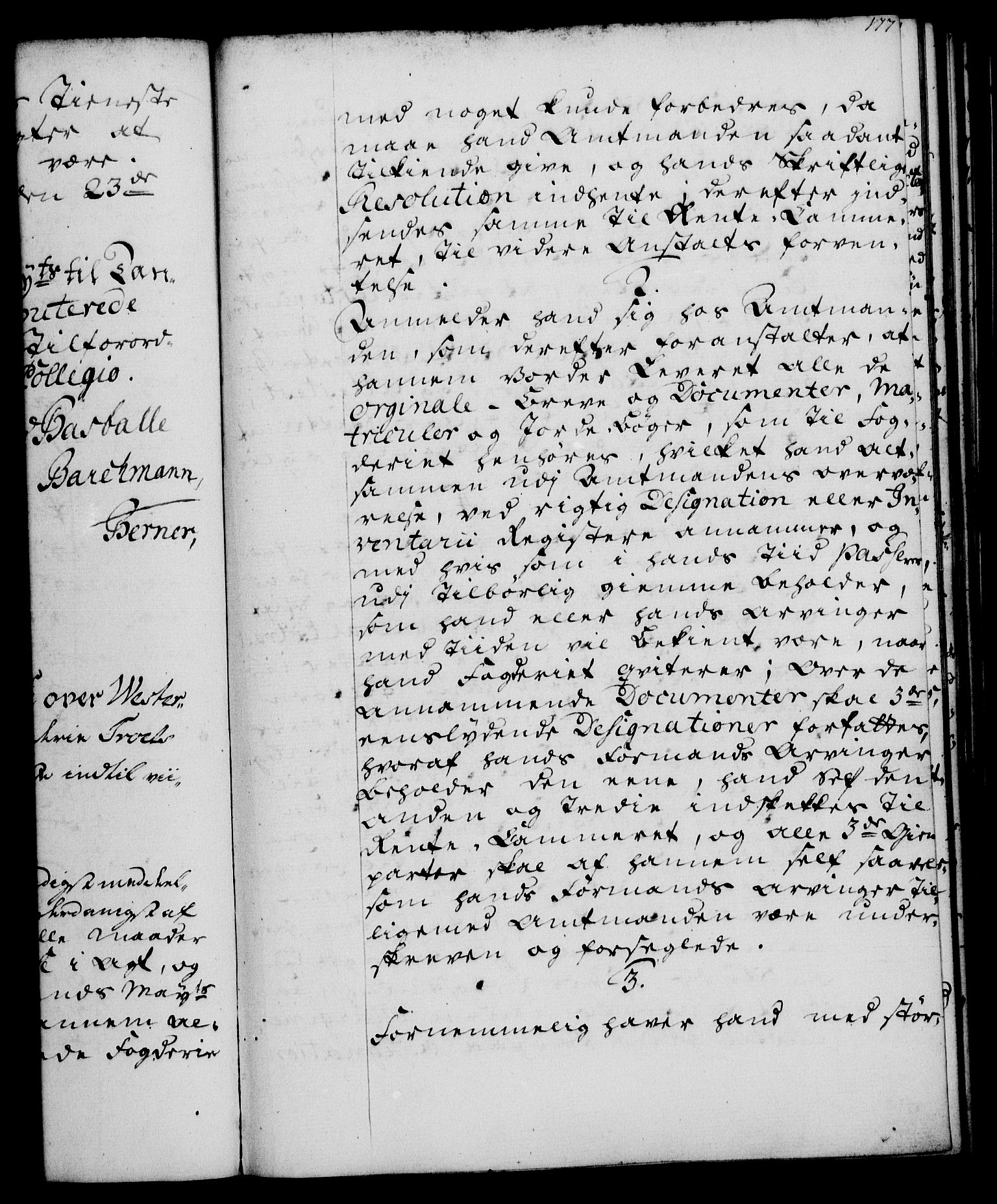 Rentekammeret, Kammerkanselliet, RA/EA-3111/G/Gg/Ggi/L0003: Norsk instruksjonsprotokoll med register (merket RK 53.36), 1751-1775, p. 177