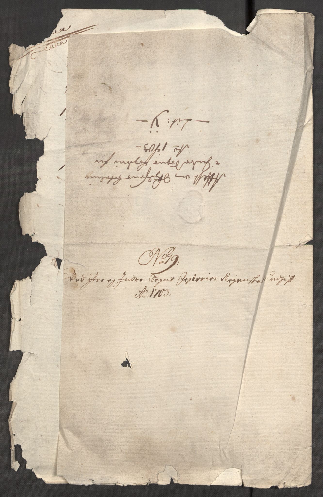 Rentekammeret inntil 1814, Reviderte regnskaper, Fogderegnskap, AV/RA-EA-4092/R52/L3313: Fogderegnskap Sogn, 1703-1704, p. 265