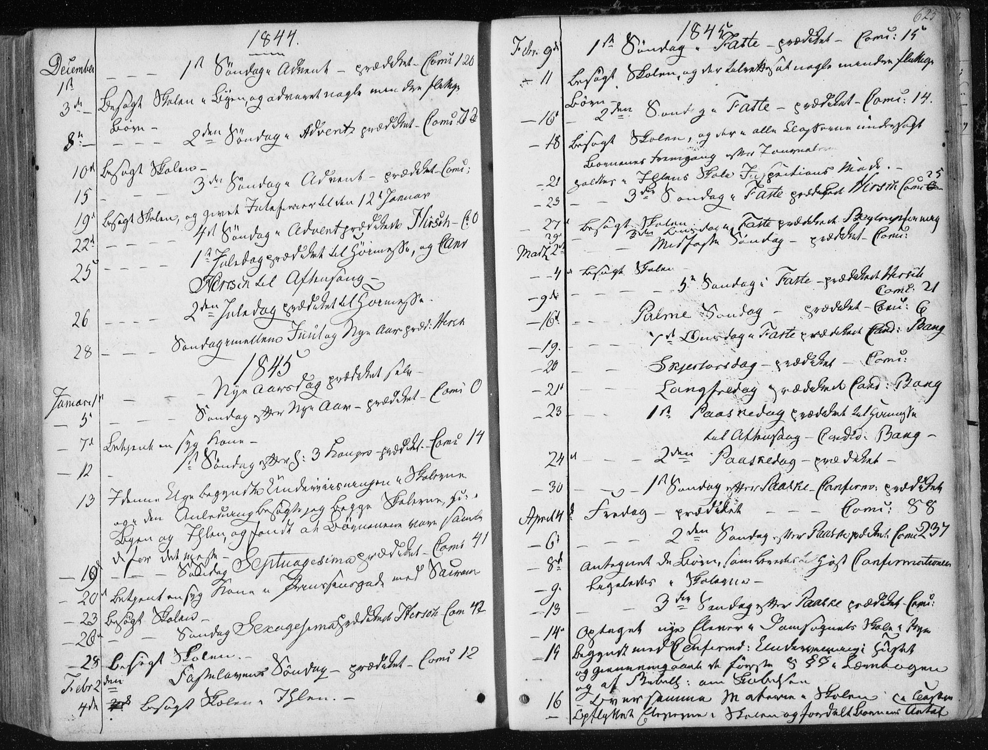 Ministerialprotokoller, klokkerbøker og fødselsregistre - Sør-Trøndelag, SAT/A-1456/601/L0049: Parish register (official) no. 601A17, 1839-1847, p. 623