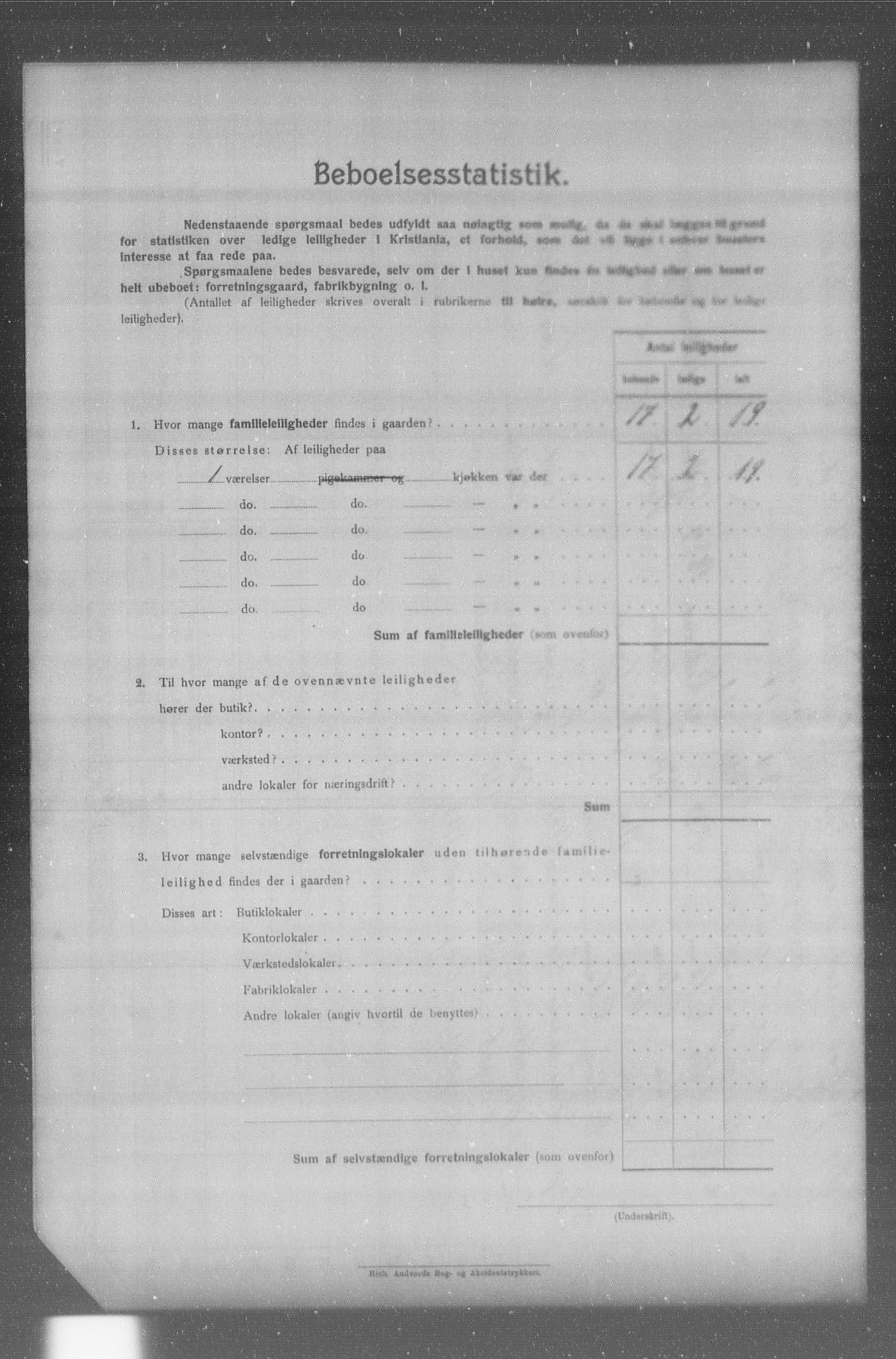 OBA, Municipal Census 1904 for Kristiania, 1904, p. 16059