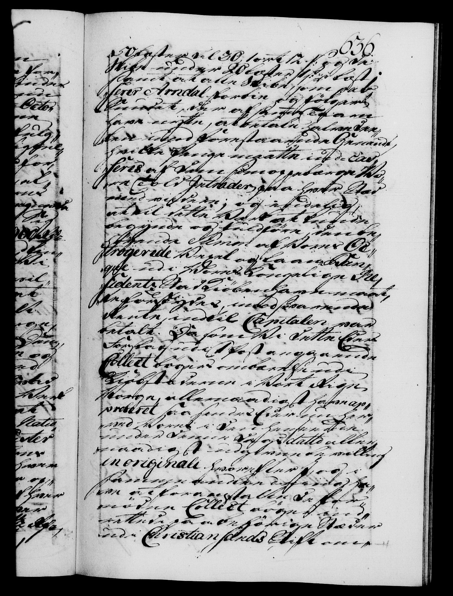 Danske Kanselli 1572-1799, AV/RA-EA-3023/F/Fc/Fca/Fcab/L0035: Norske tegnelser, 1755-1756, p. 636a