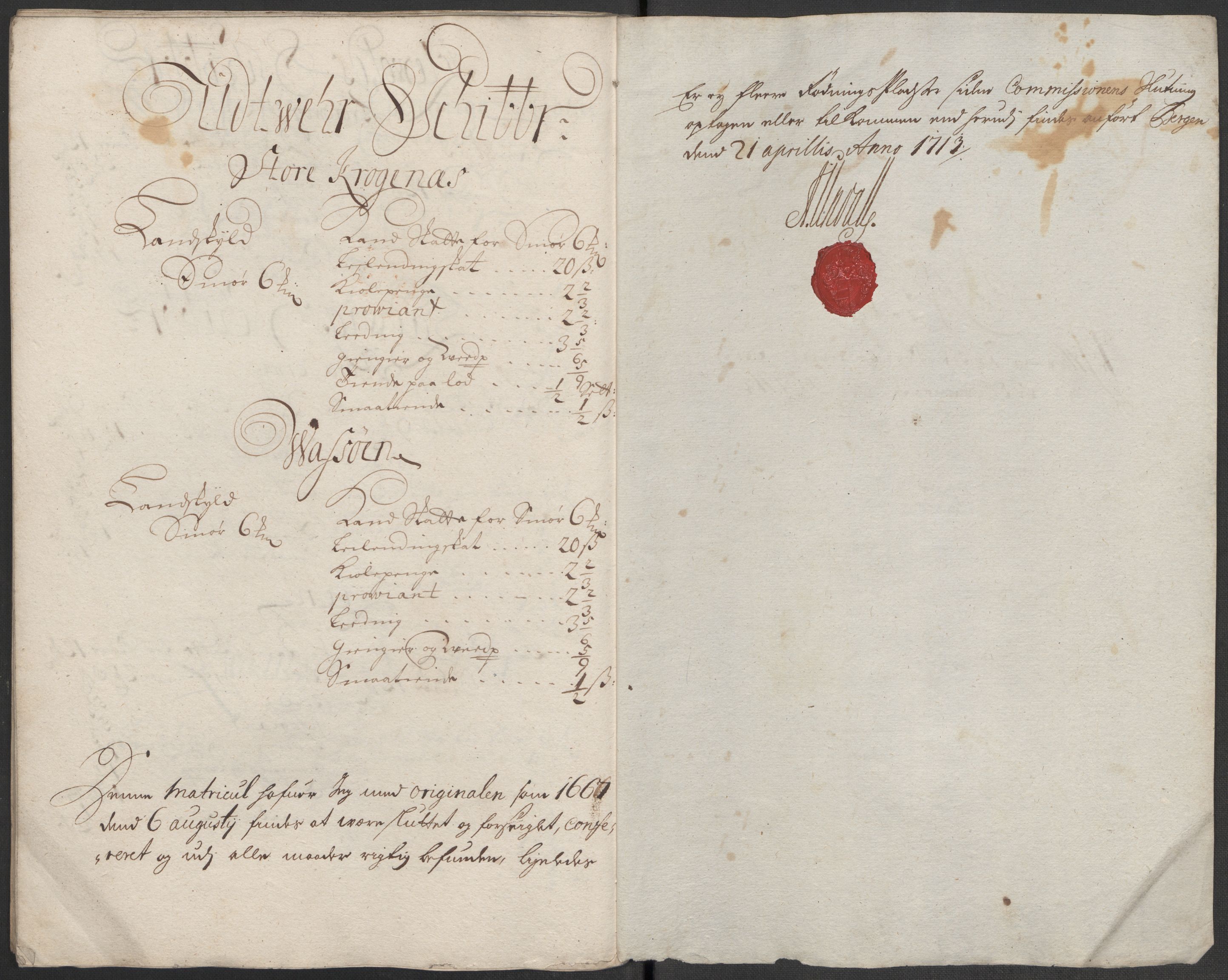 Rentekammeret inntil 1814, Reviderte regnskaper, Fogderegnskap, AV/RA-EA-4092/R52/L3318: Fogderegnskap Sogn, 1712, p. 86