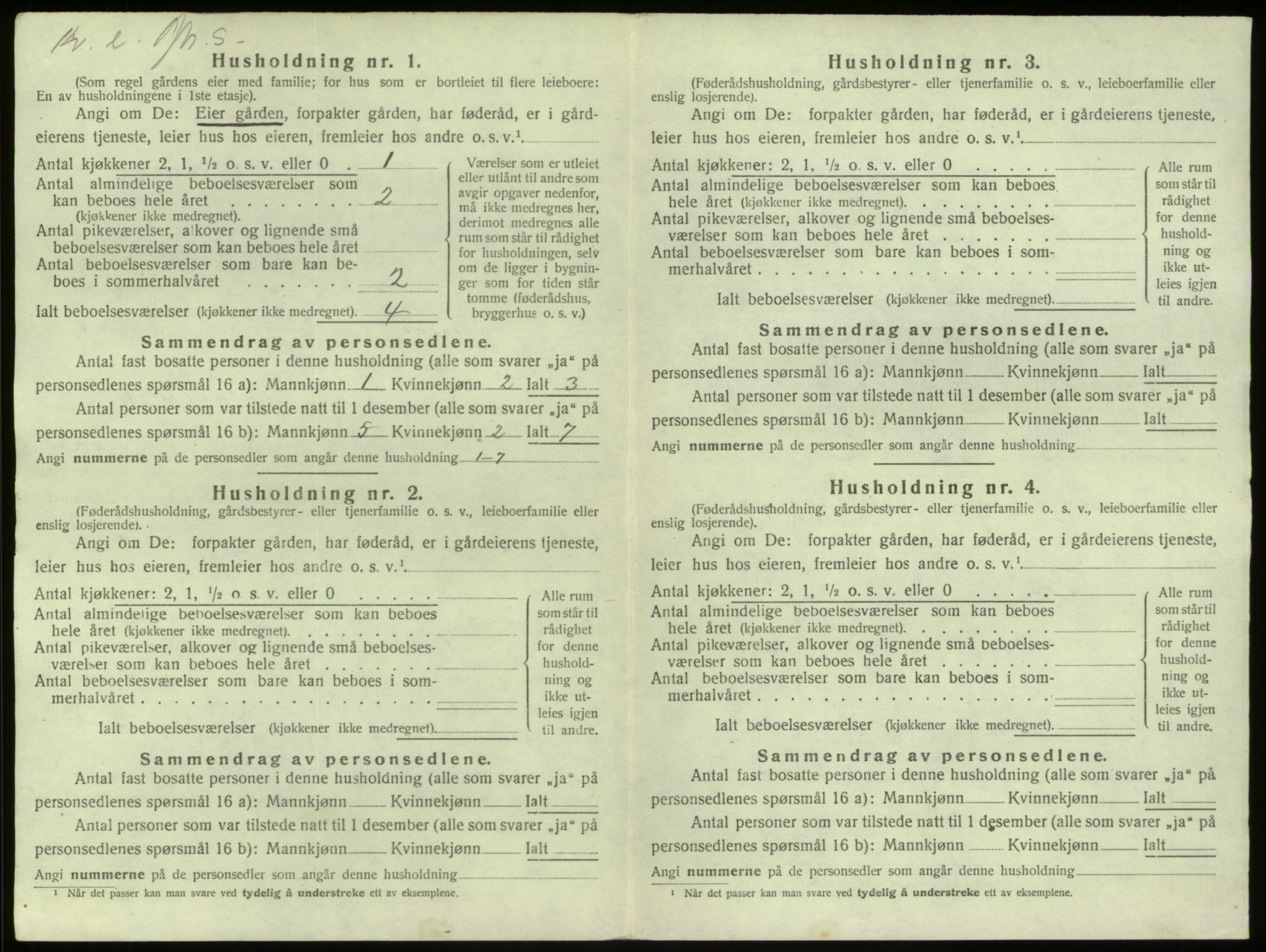 SAB, 1920 census for Manger, 1920, p. 63