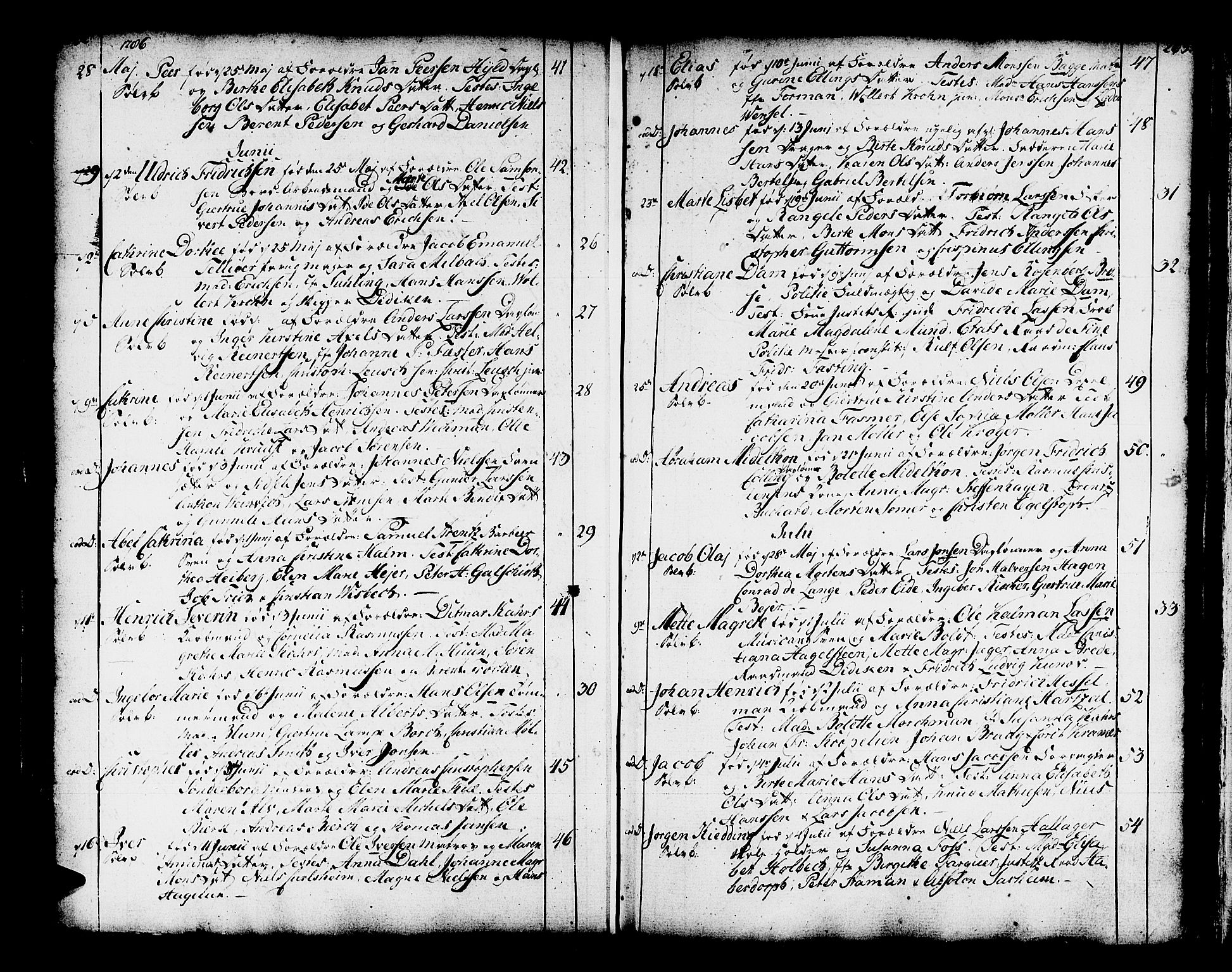 Domkirken sokneprestembete, AV/SAB-A-74801/H/Haa/L0003: Parish register (official) no. A 3, 1758-1789, p. 262-263