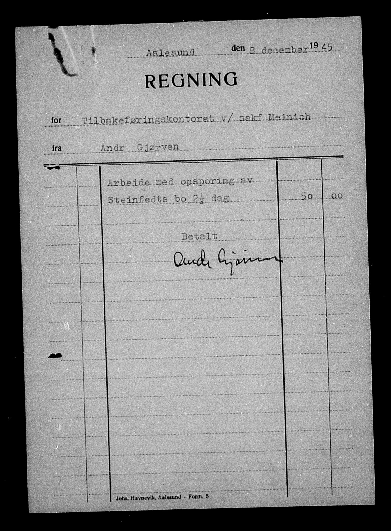 Justisdepartementet, Tilbakeføringskontoret for inndratte formuer, AV/RA-S-1564/H/Hc/Hcb/L0916: --, 1945-1947, p. 714