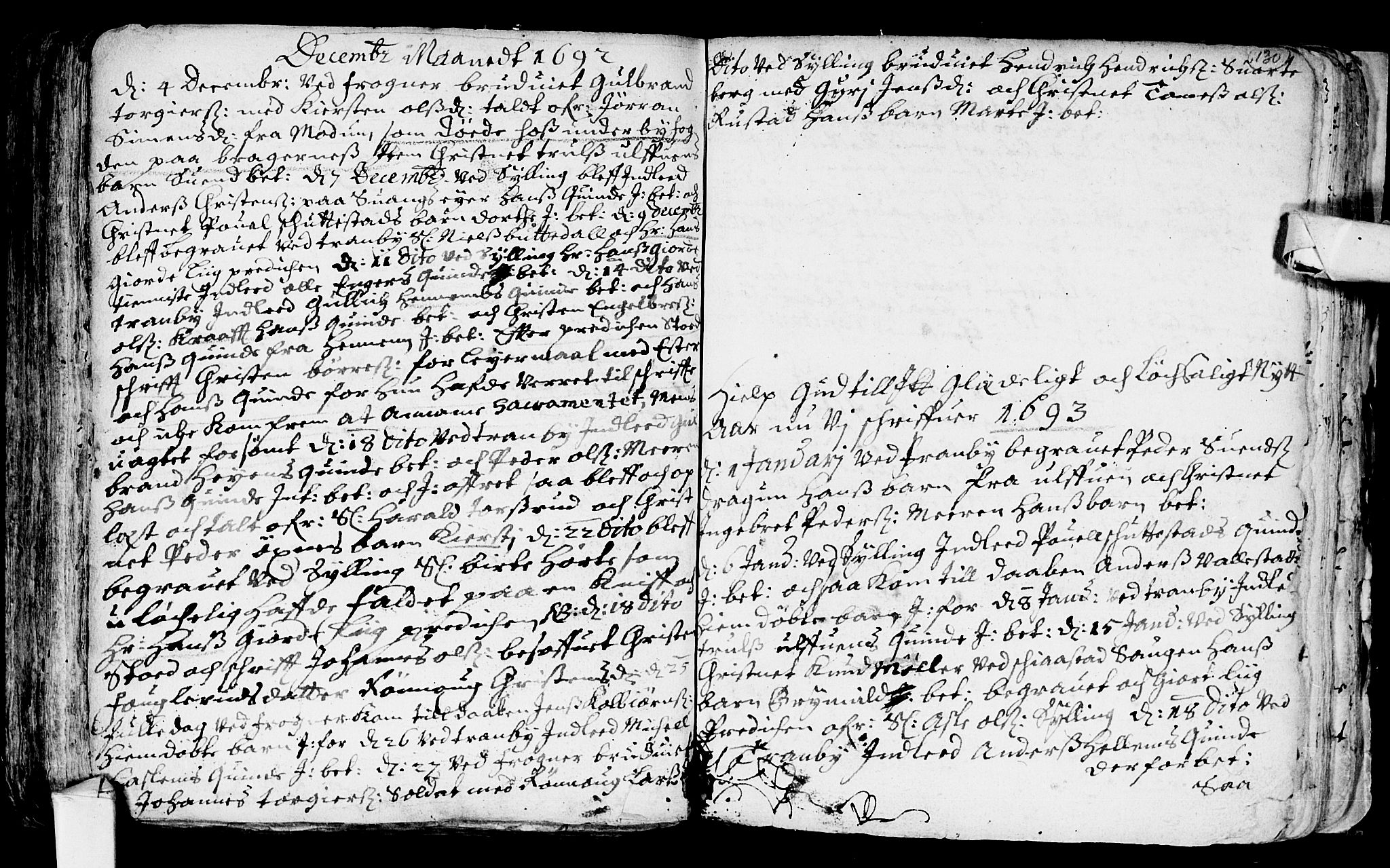 Lier kirkebøker, SAKO/A-230/F/Fa/L0001: Parish register (official) no. I 1, 1672-1701, p. 130