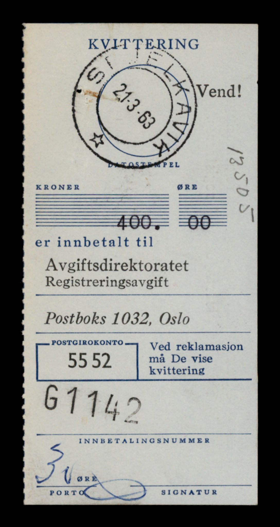 Møre og Romsdal vegkontor - Ålesund trafikkstasjon, SAT/A-4099/F/Fe/L0012: Registreringskort for kjøretøy T 1290 - T 1450, 1927-1998, p. 1676