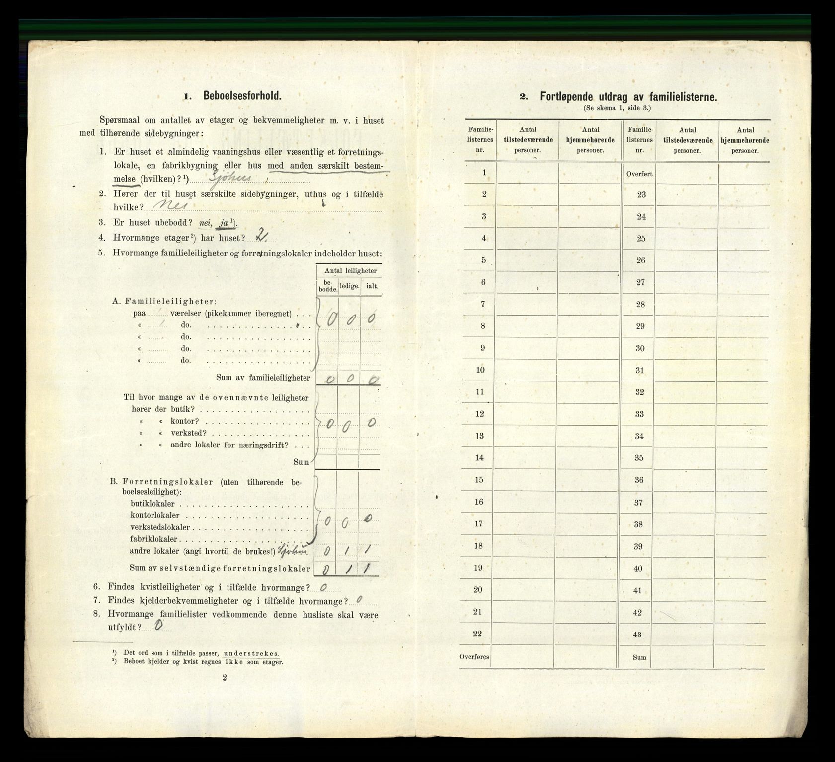 RA, 1910 census for Egersund, 1910, p. 406