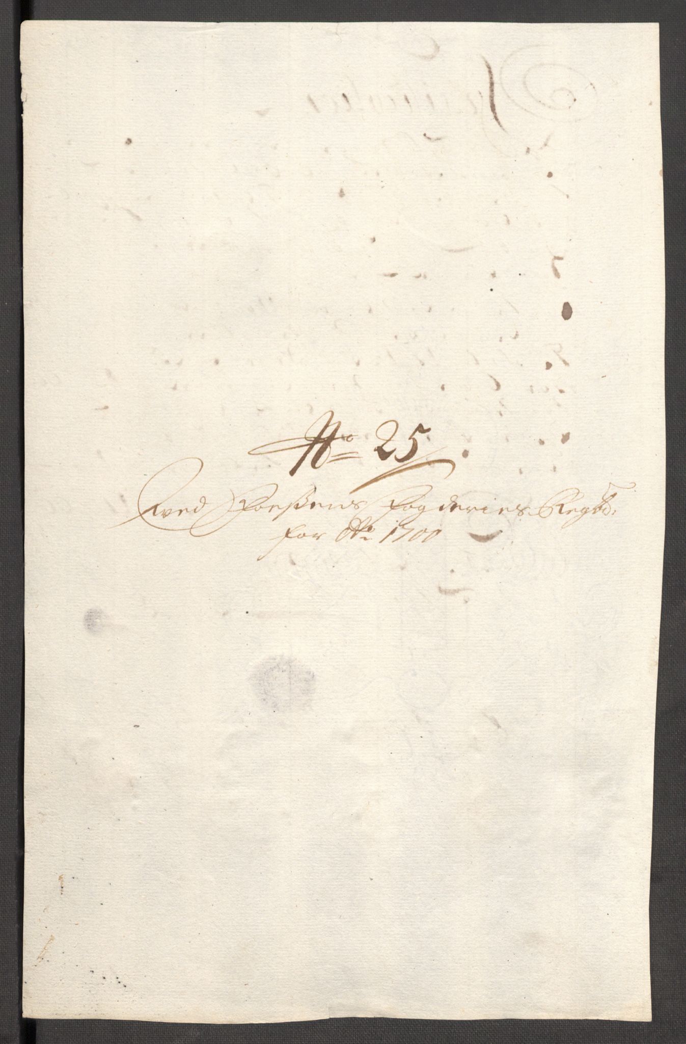 Rentekammeret inntil 1814, Reviderte regnskaper, Fogderegnskap, AV/RA-EA-4092/R57/L3854: Fogderegnskap Fosen, 1700-1701, p. 186