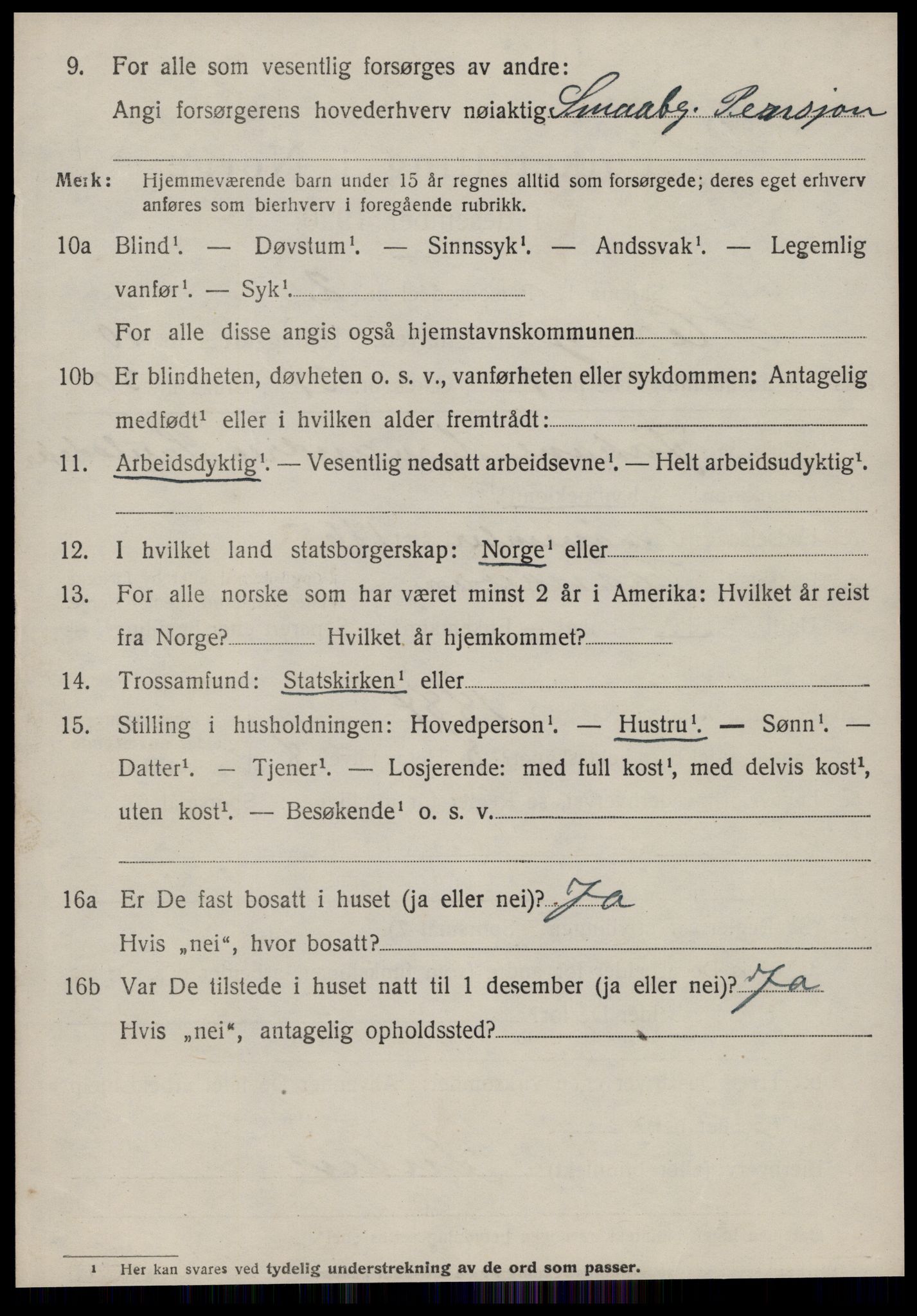 SAT, 1920 census for Herøy (MR), 1920, p. 6160