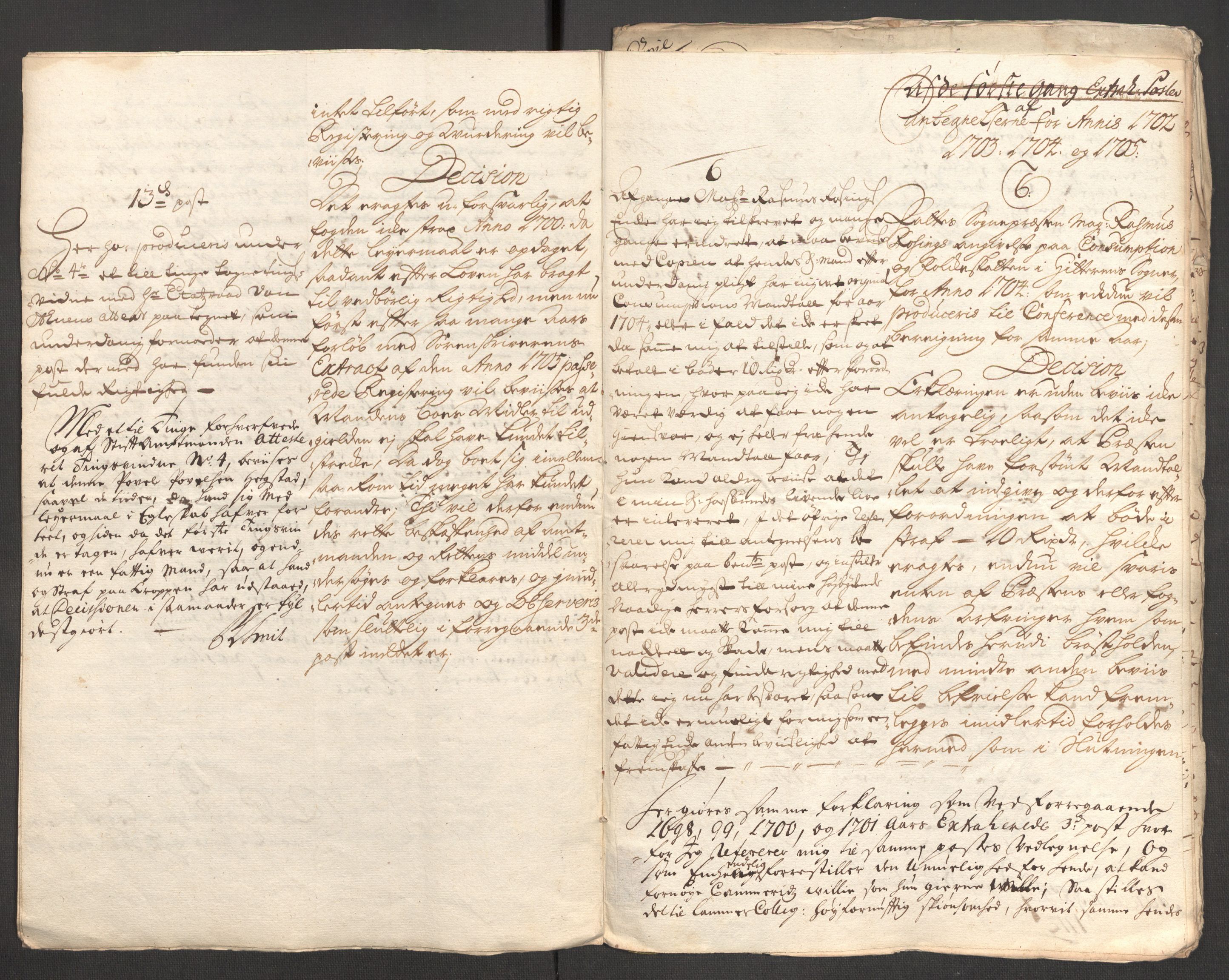 Rentekammeret inntil 1814, Reviderte regnskaper, Fogderegnskap, AV/RA-EA-4092/R57/L3857: Fogderegnskap Fosen, 1706-1707, p. 247