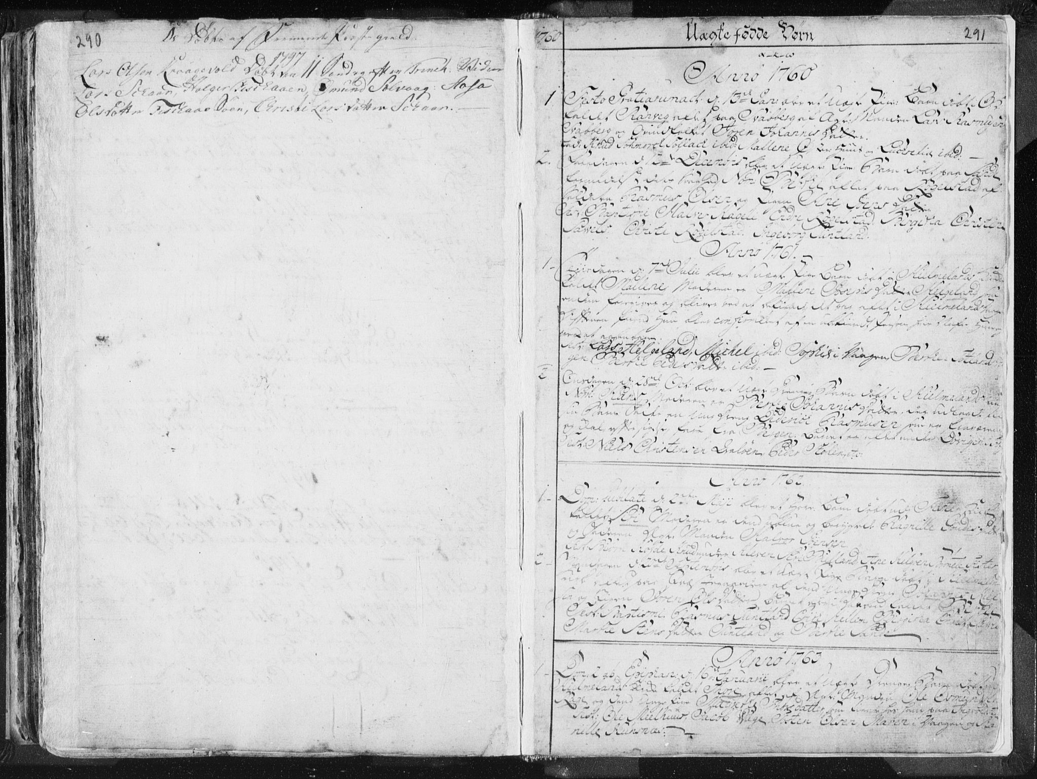 Hjelmeland sokneprestkontor, SAST/A-101843/01/IV/L0001: Parish register (official) no. A 1, 1760-1799, p. 290-291