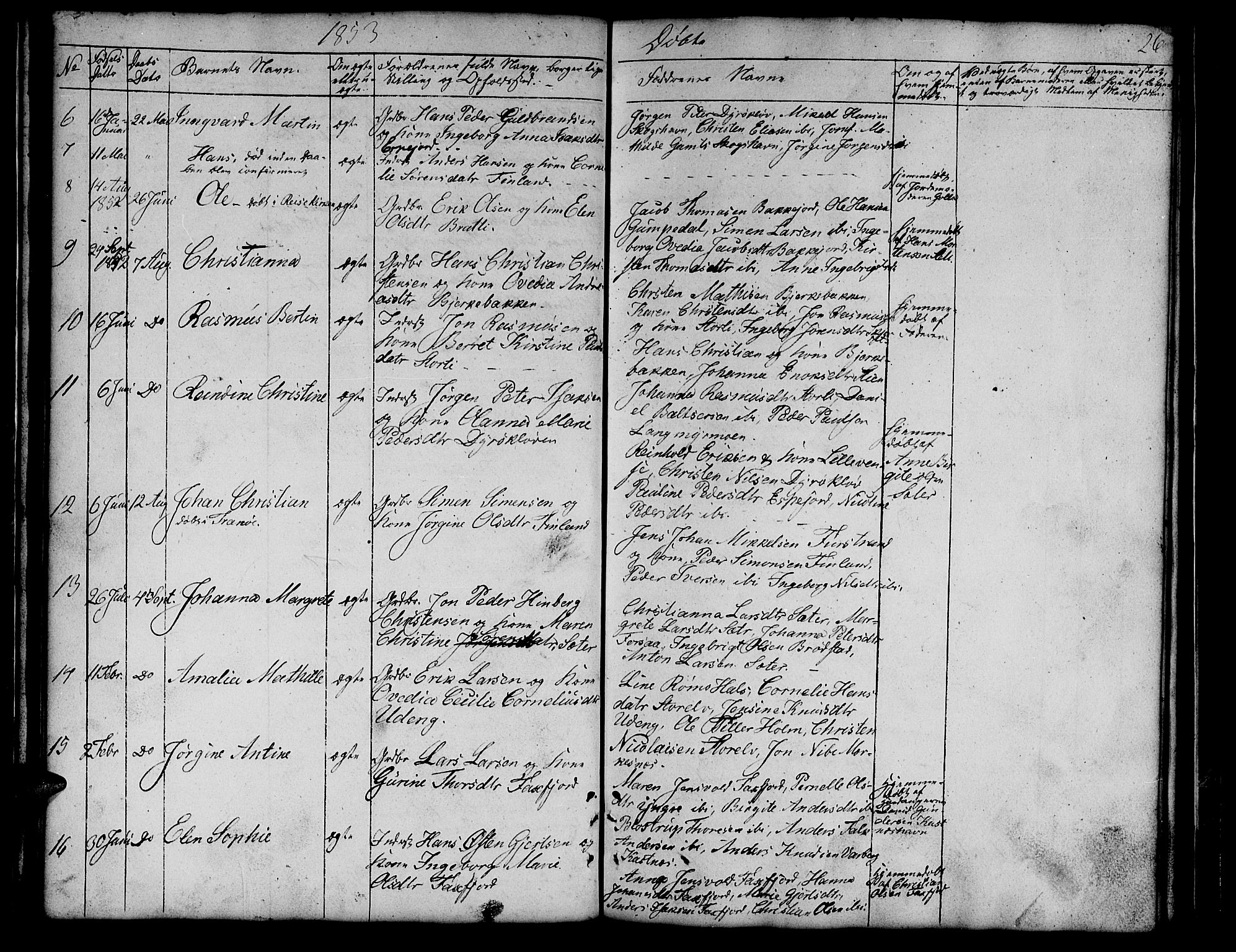 Tranøy sokneprestkontor, AV/SATØ-S-1313/I/Ia/Iab/L0011klokker: Parish register (copy) no. 11, 1845-1859, p. 26