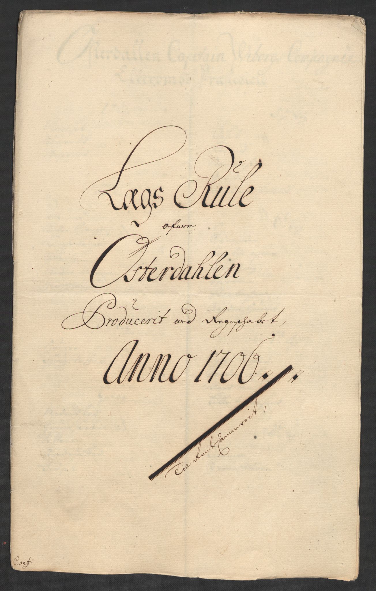 Rentekammeret inntil 1814, Reviderte regnskaper, Fogderegnskap, RA/EA-4092/R13/L0843: Fogderegnskap Solør, Odal og Østerdal, 1705-1706, p. 425