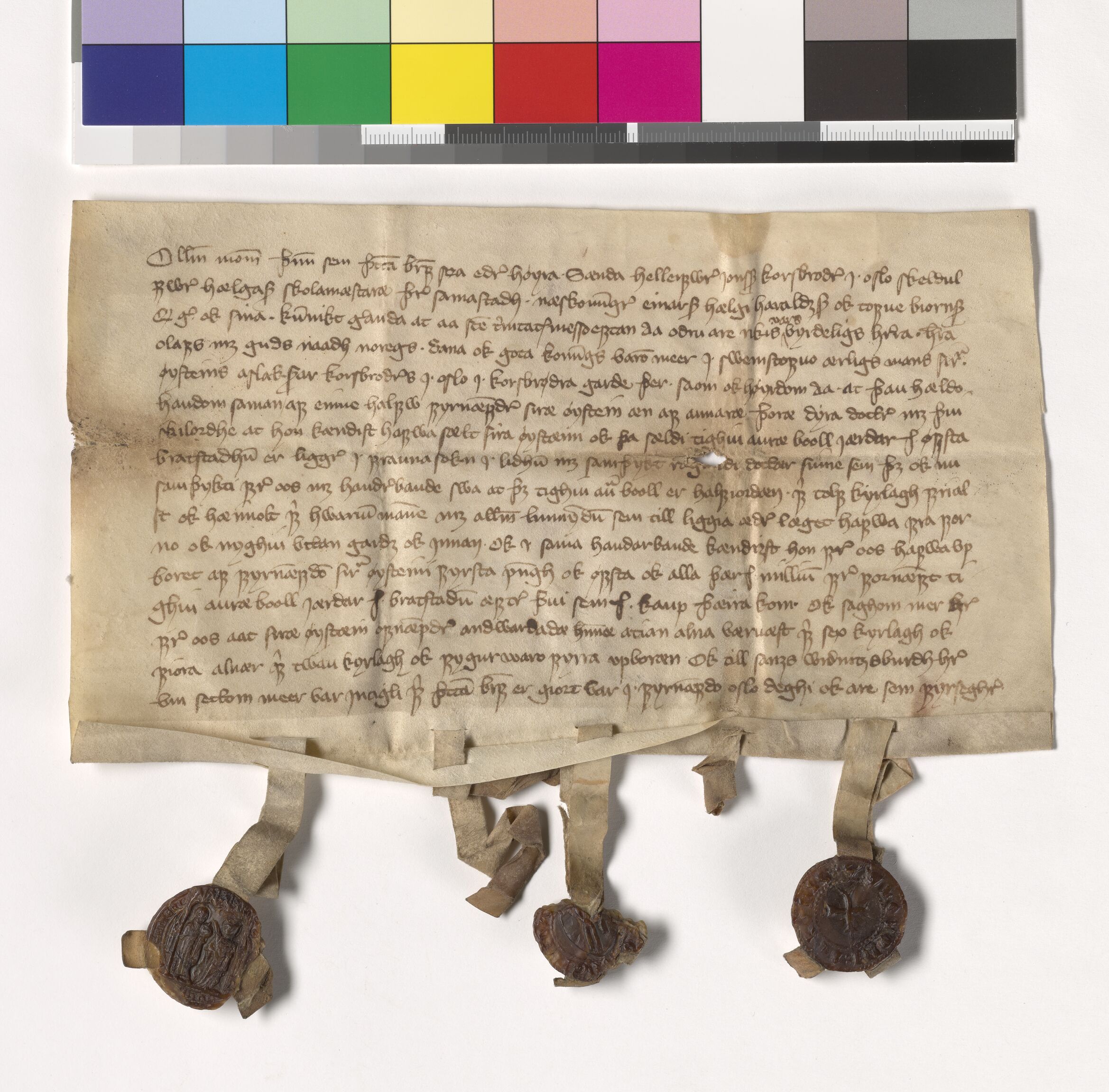Riksarkivets diplomsamling, AV/RA-EA-5965/F05/L0182: NRA AM fasc. 74 nr. 14-19, 1383-1385, p. 2