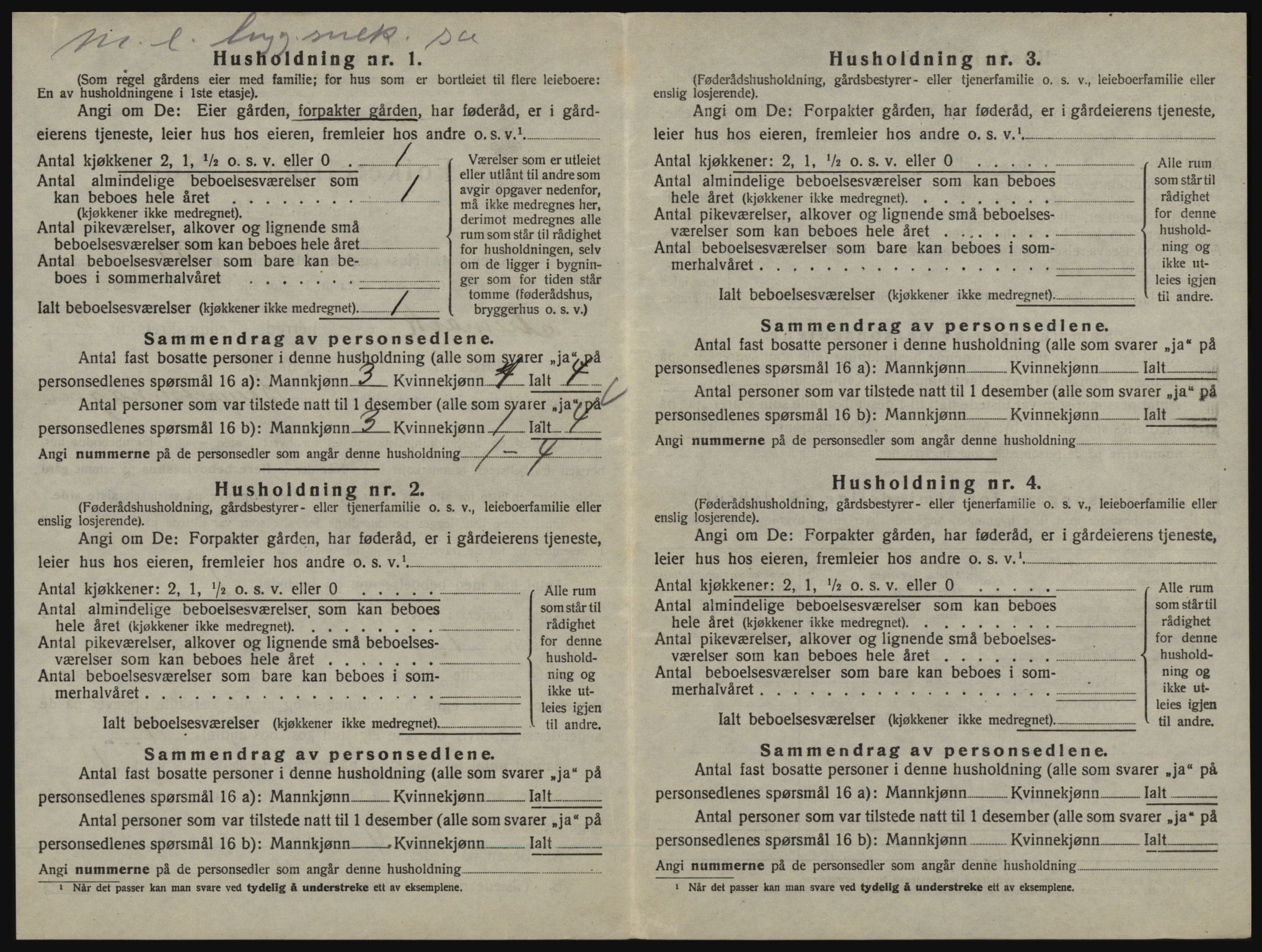 SAO, 1920 census for Aremark, 1920, p. 270