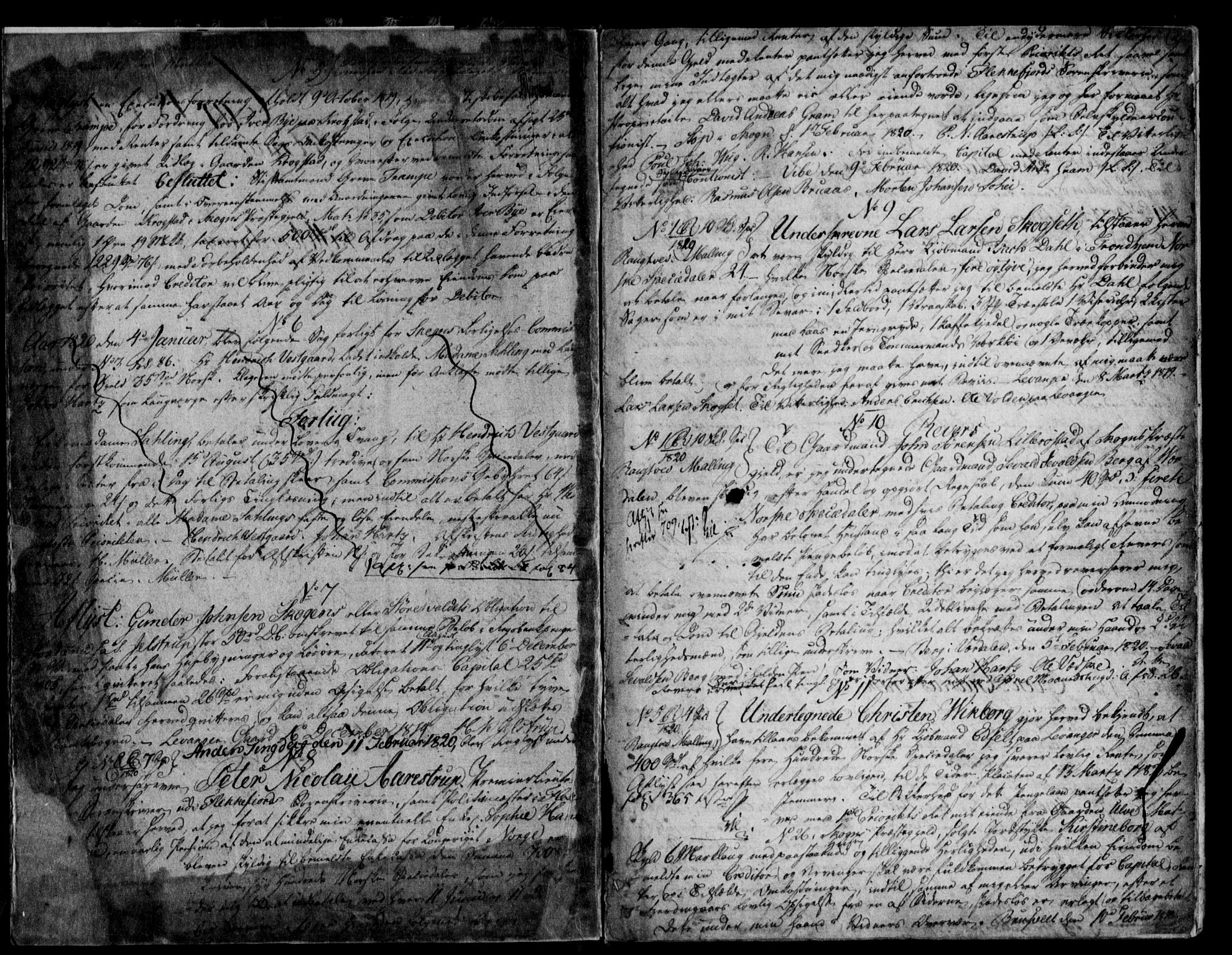 Stjør- og Verdal sorenskriveri, AV/SAT-A-4167/1/2/2C/L0013: Mortgage book no. F-1, 1820-1824, p. 2