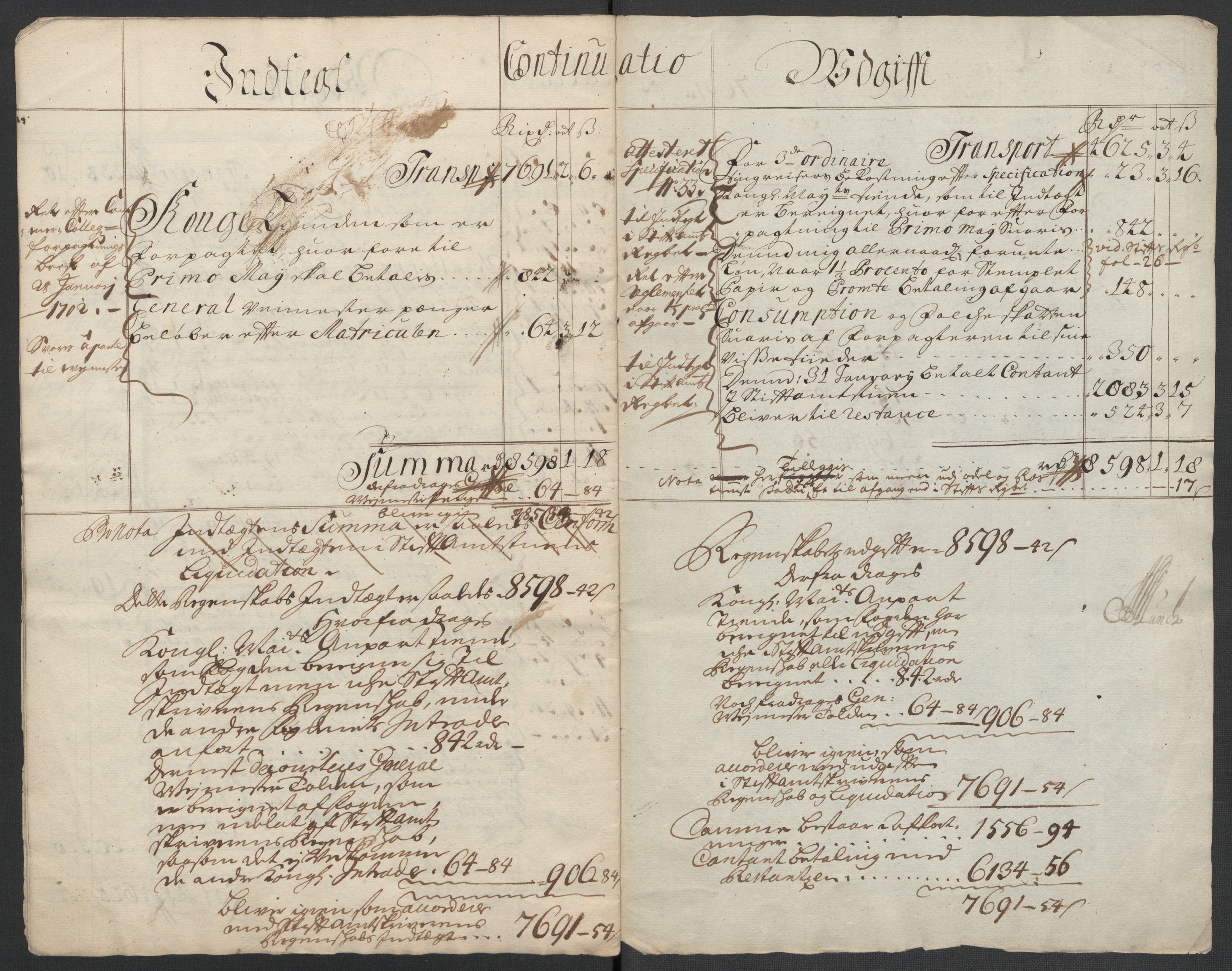 Rentekammeret inntil 1814, Reviderte regnskaper, Fogderegnskap, RA/EA-4092/R56/L3740: Fogderegnskap Nordmøre, 1703-1704, p. 10