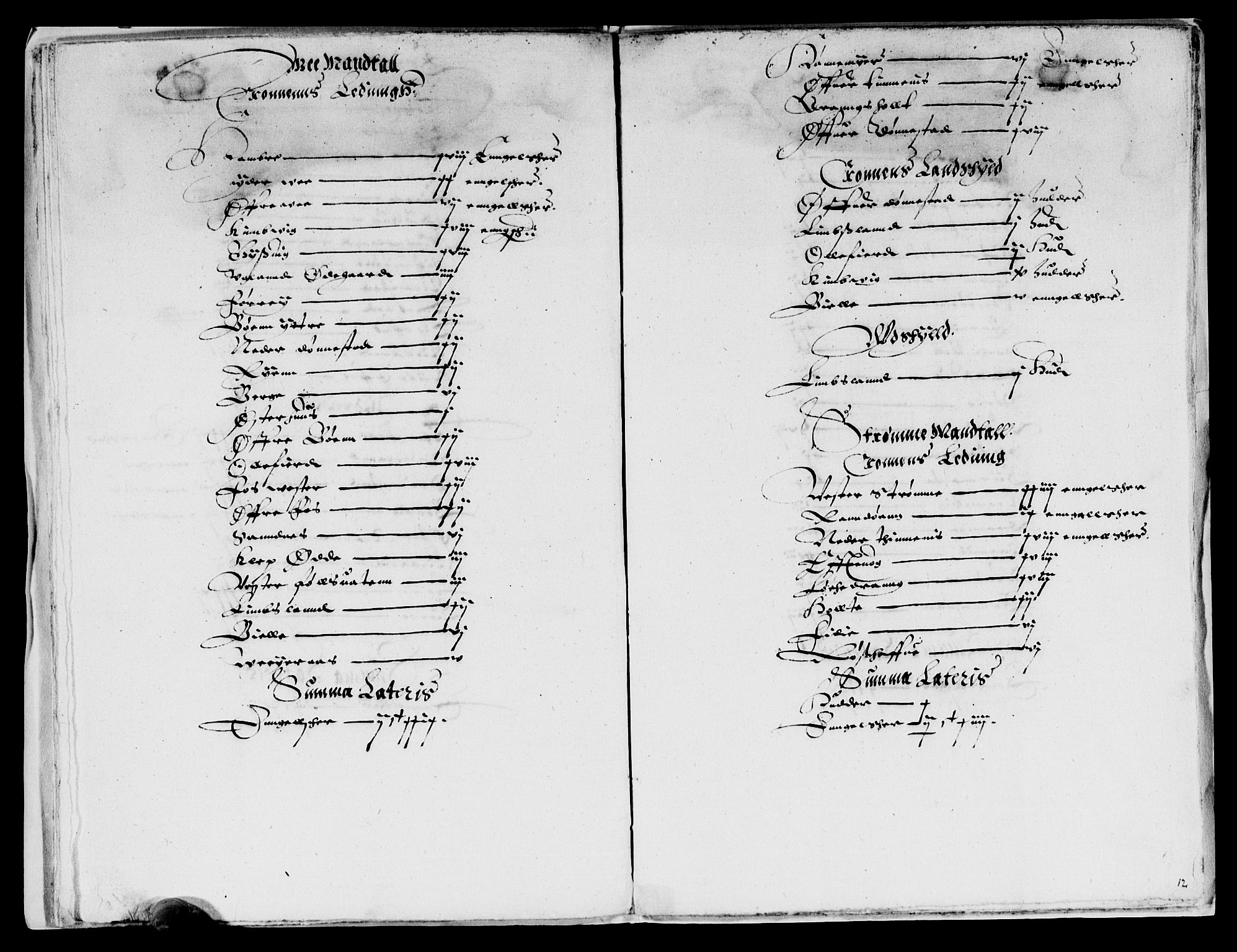 Rentekammeret inntil 1814, Reviderte regnskaper, Lensregnskaper, AV/RA-EA-5023/R/Rb/Rbq/L0009: Nedenes len. Mandals len. Råbyggelag., 1616-1618