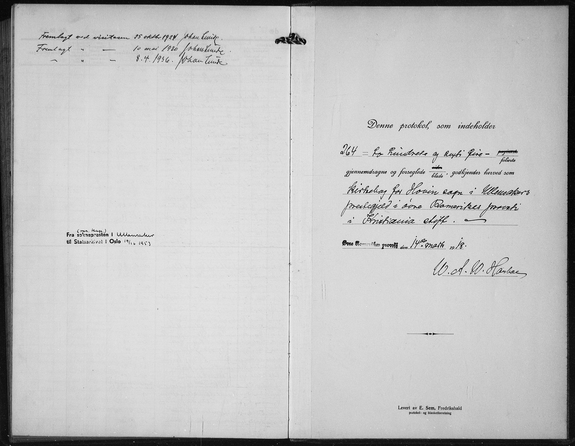 Ullensaker prestekontor Kirkebøker, SAO/A-10236a/G/Gb/L0002: Parish register (copy) no. II 2, 1917-1941