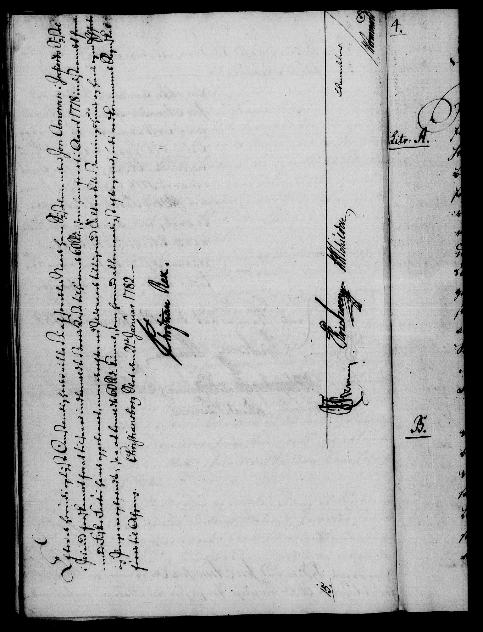 Rentekammeret, Kammerkanselliet, RA/EA-3111/G/Gf/Gfa/L0064: Norsk relasjons- og resolusjonsprotokoll (merket RK 52.64), 1782, p. 51