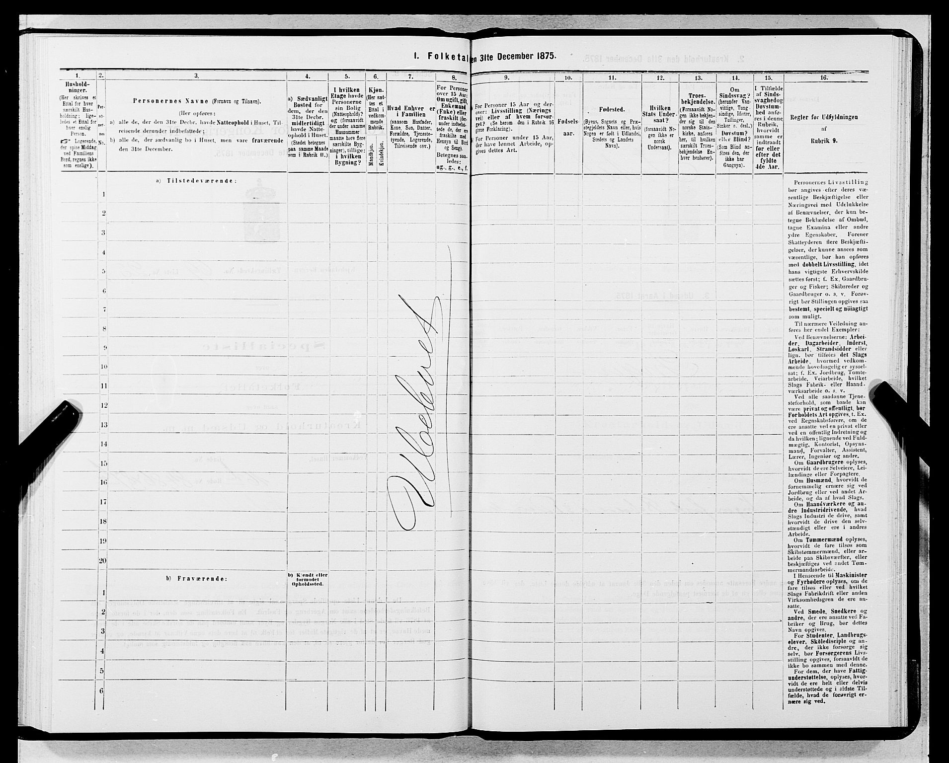 SAB, 1875 census for 1301 Bergen, 1875, p. 3706